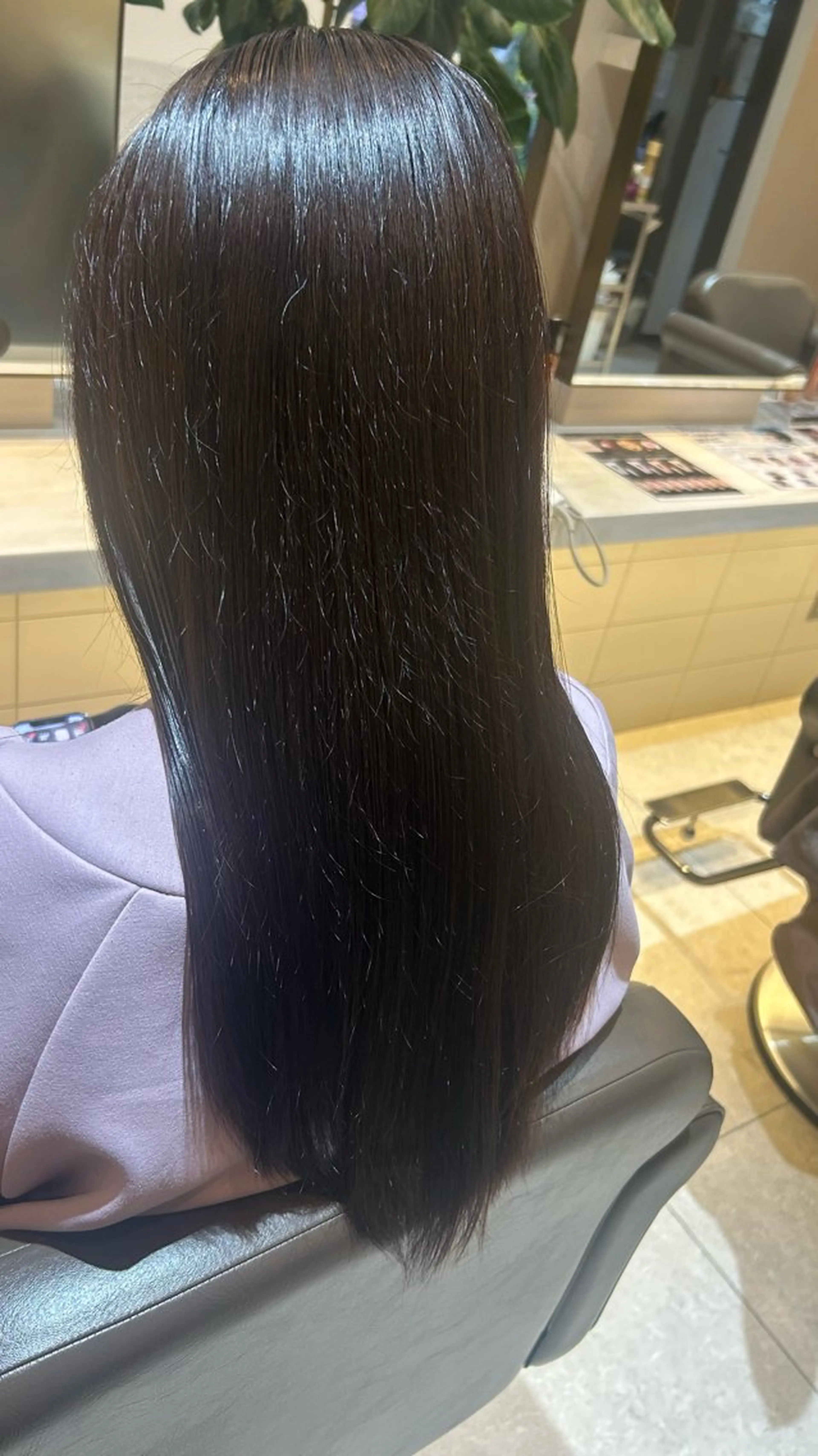 ロング 永田 風音のヘアスタイル