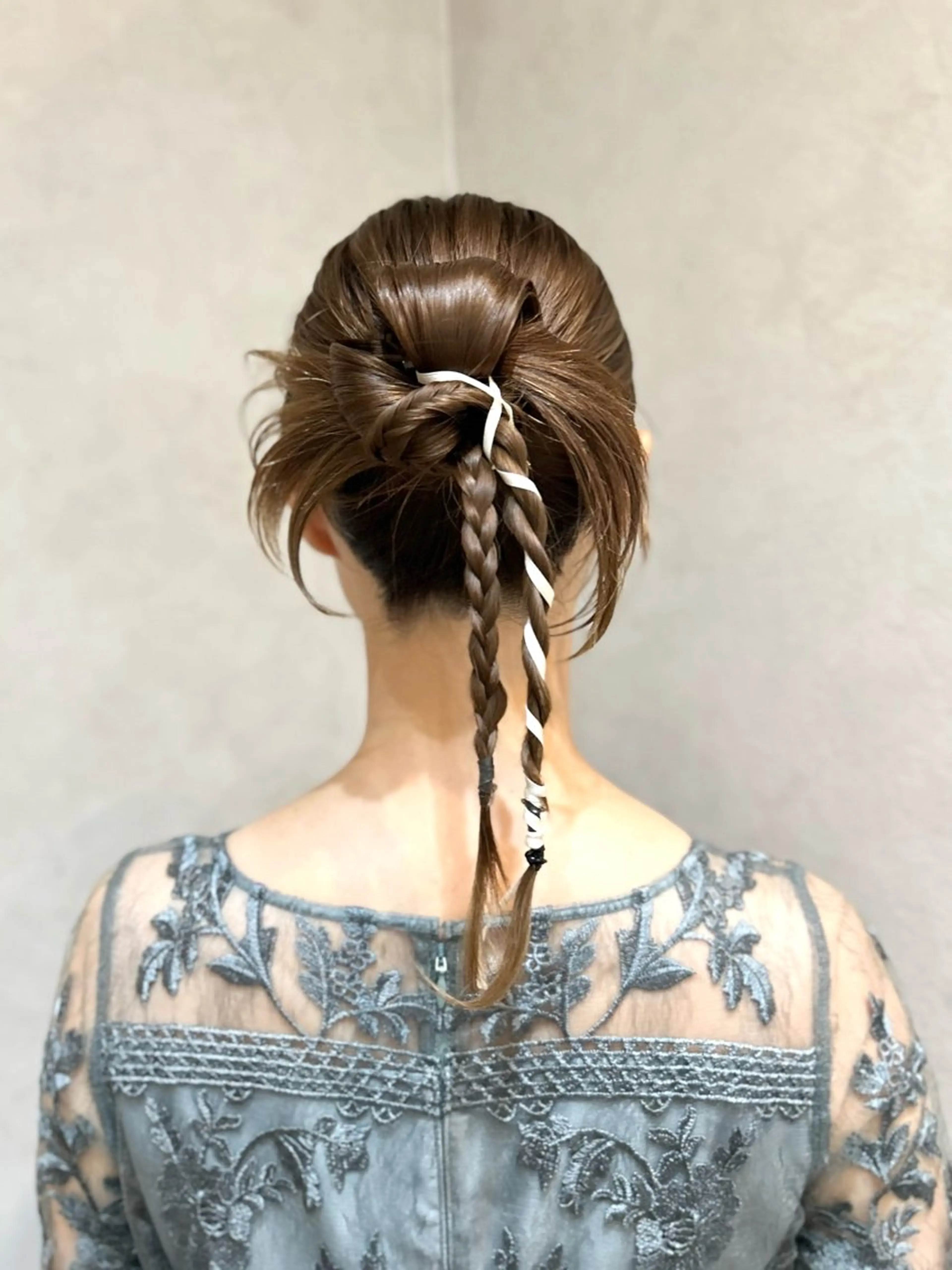 ヘアアレンジ 結婚式・ブライダル ヘアセット 児玉 りなのヘアスタイル