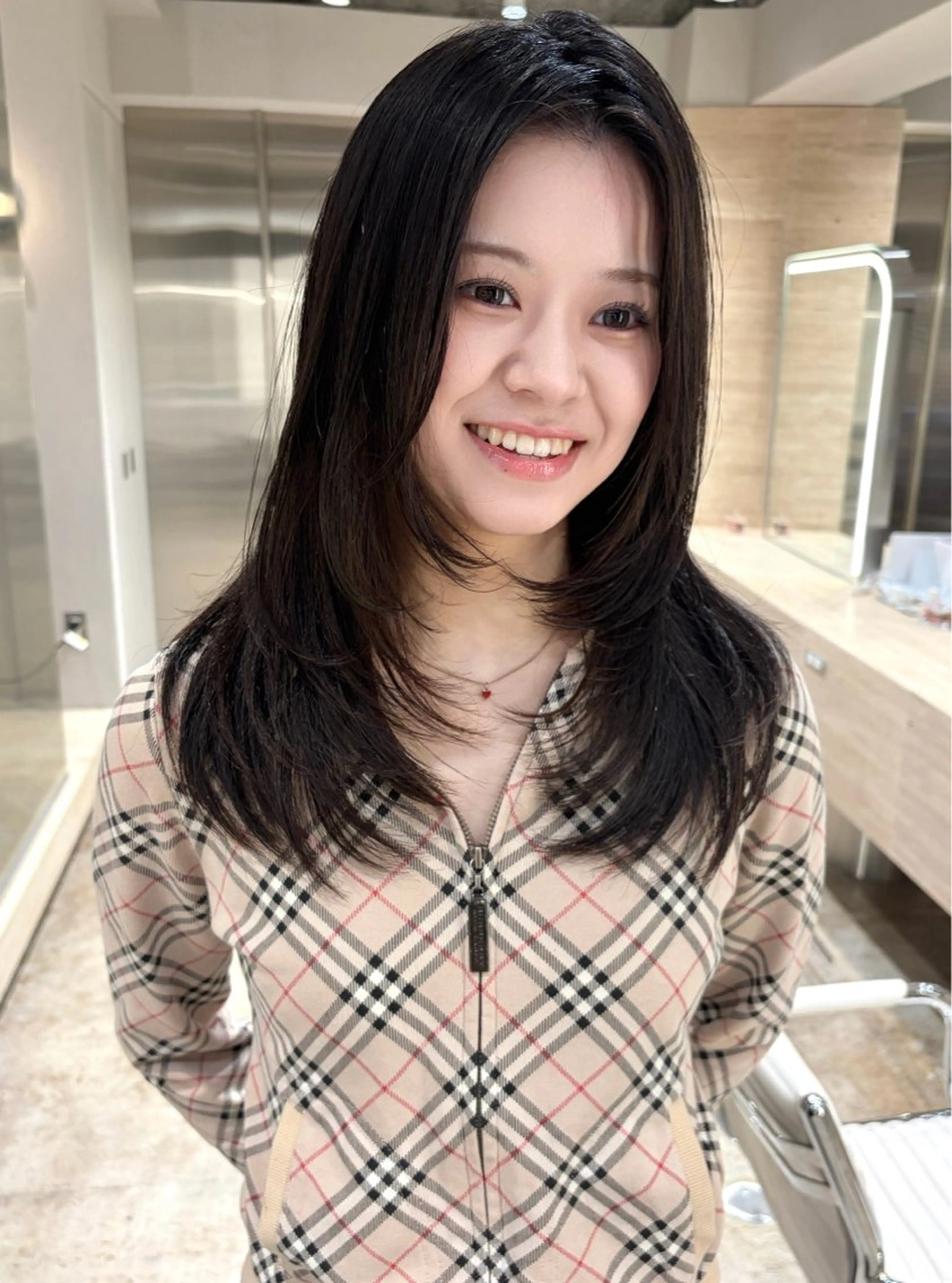 ショート カット ヘアカラー 前髪・顔周りカット☆ あらいみゆのヘアスタイル