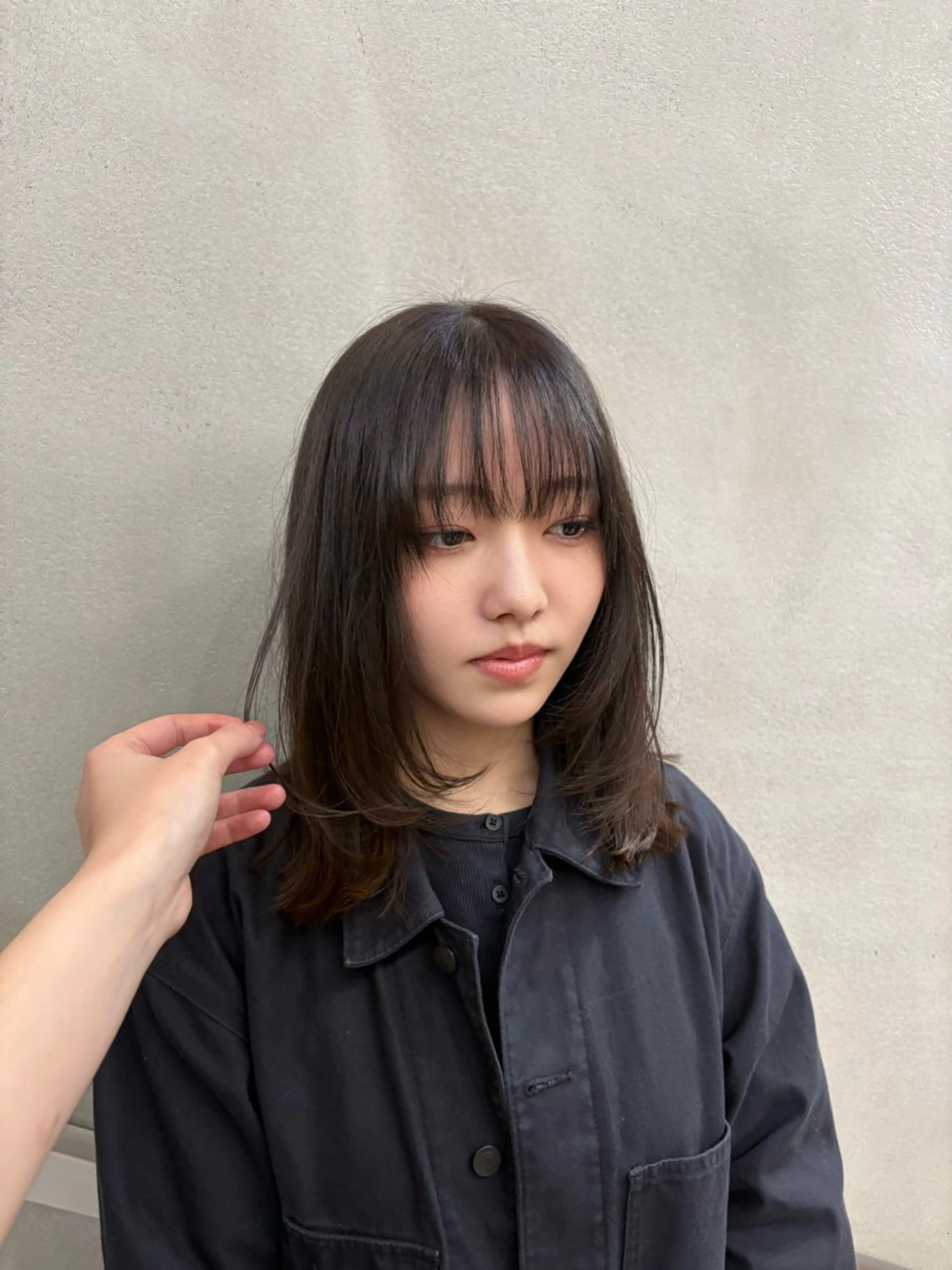 ミディアム レイヤーカット カット トリートメント ケイナ/ 髪質改善🍀のヘアスタイル