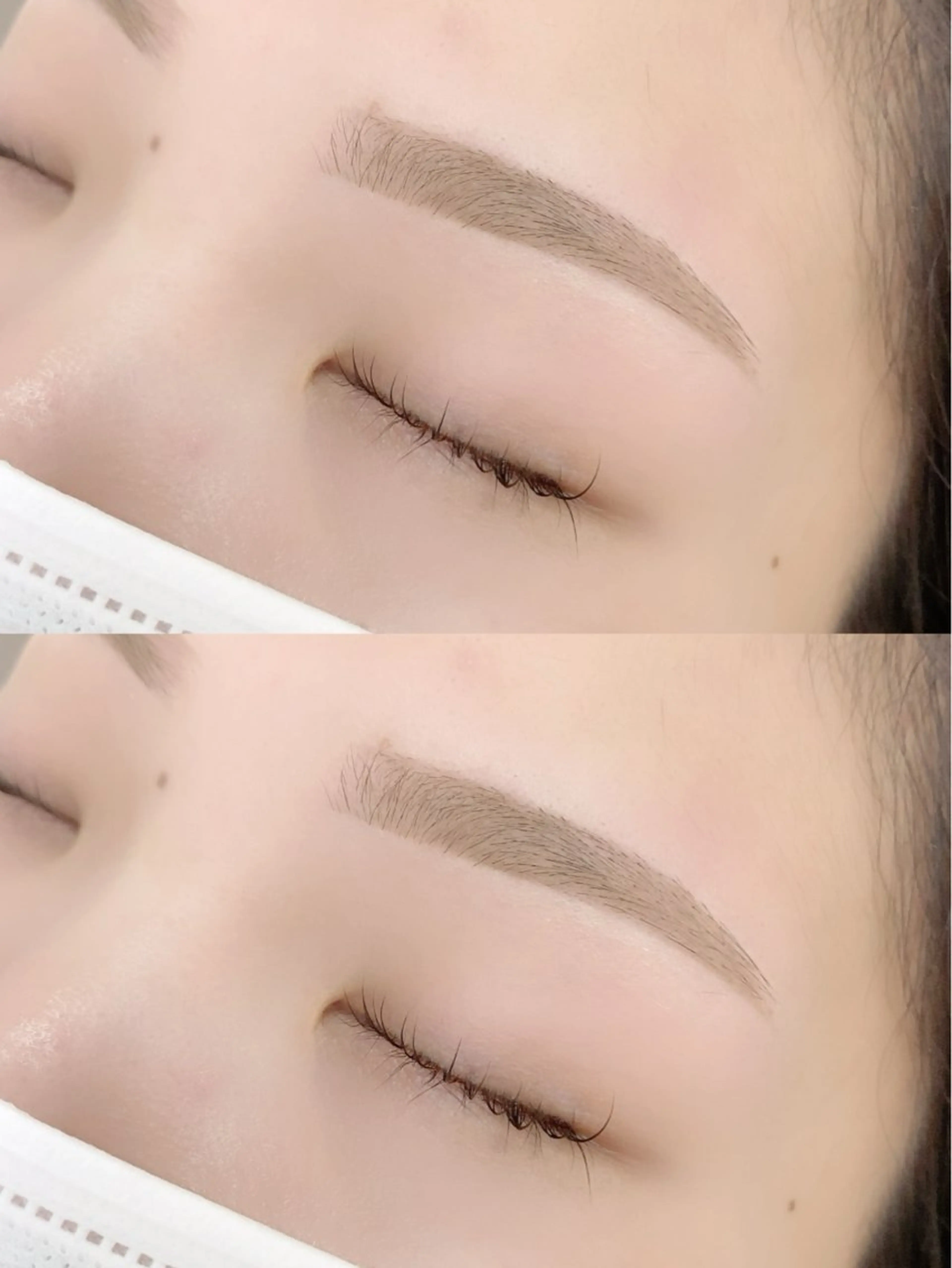 アイブロウ ワックス脱毛 眉カット akari 🧸🧡のマツエク・マツパデザイン