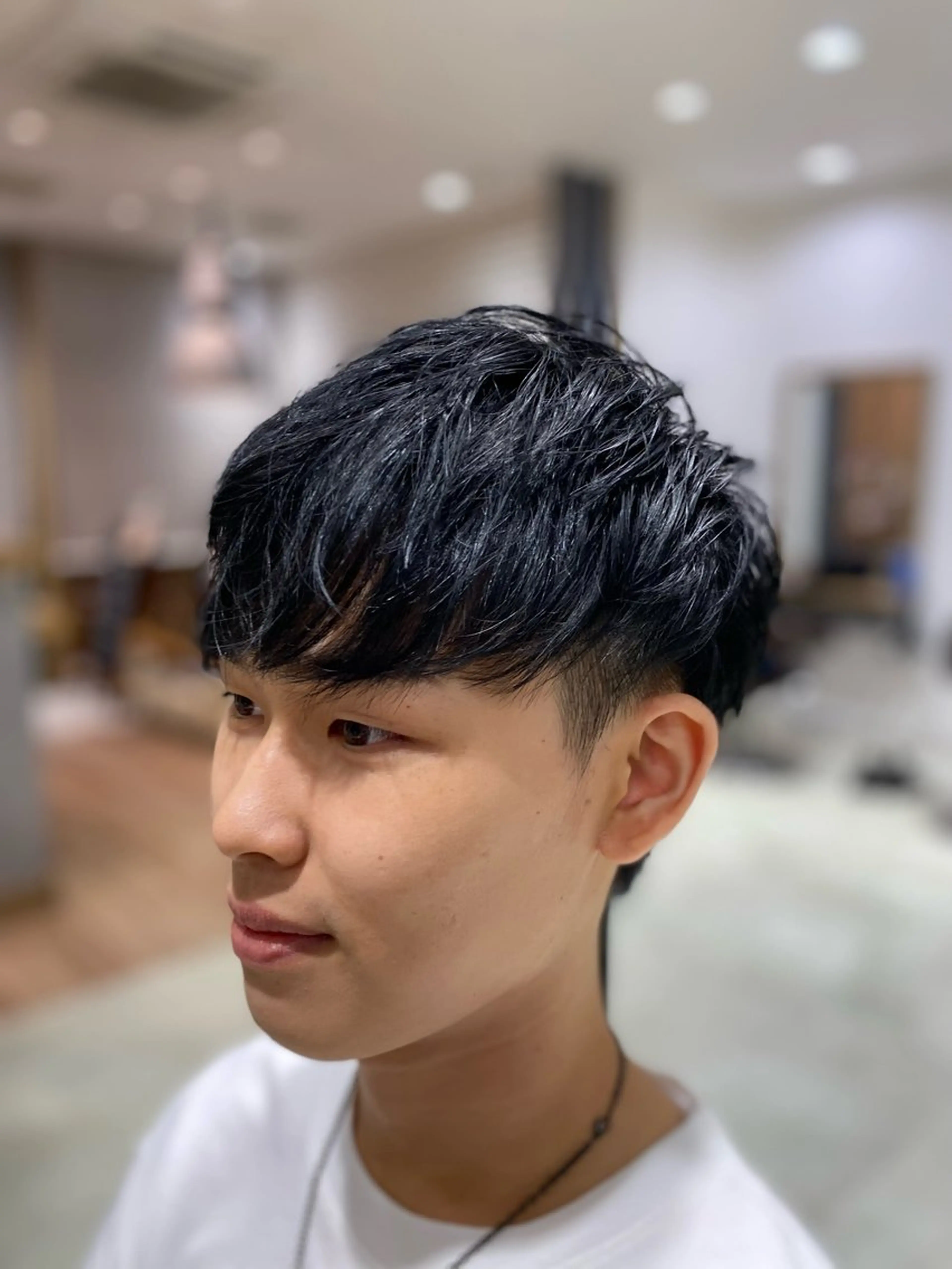 メンズ ダメージレス縮毛矯正 /カラー/あさみ🌈のヘアスタイル