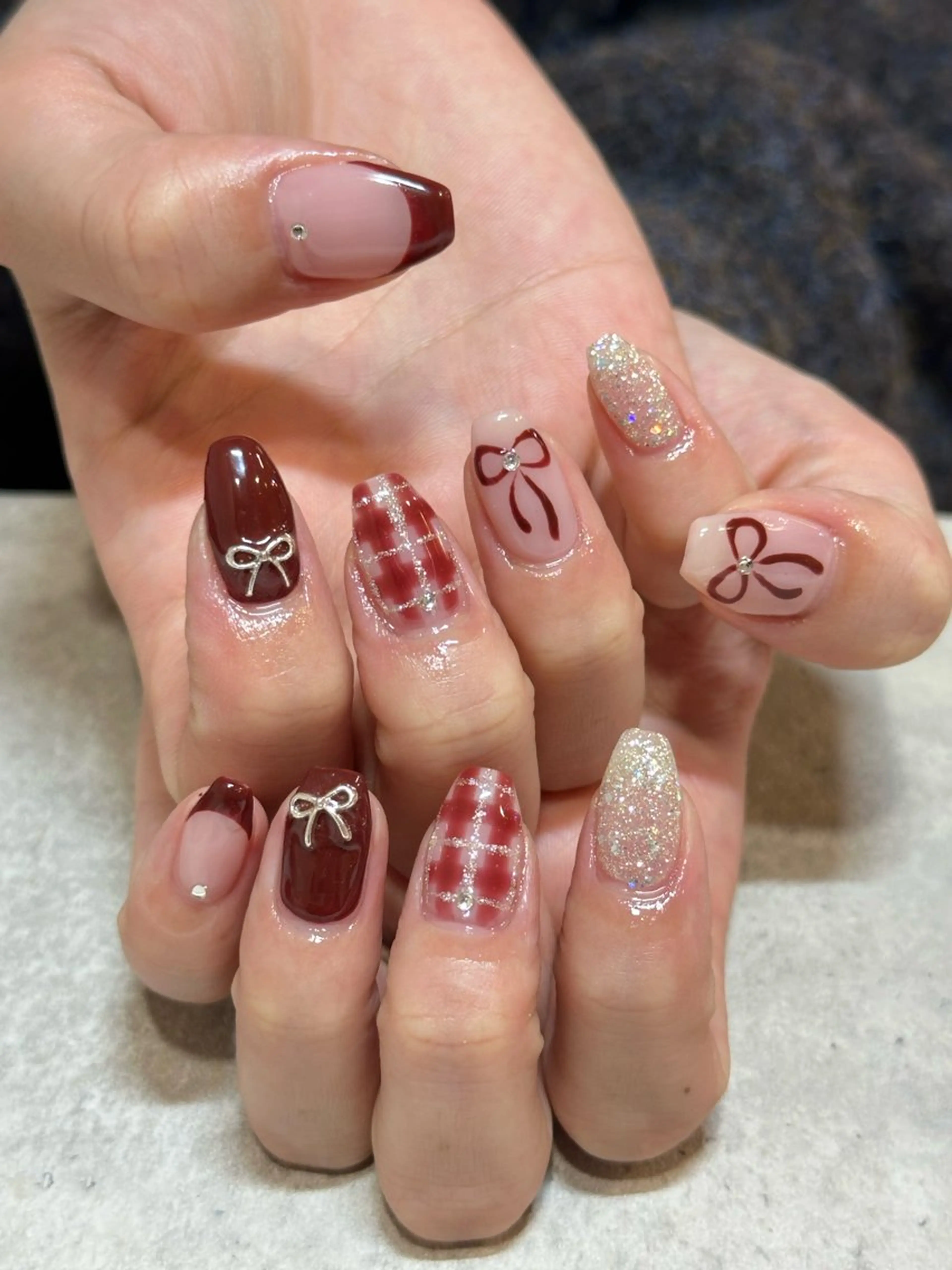 ネイル ハンドネイル ひらい さなのネイルデザイン