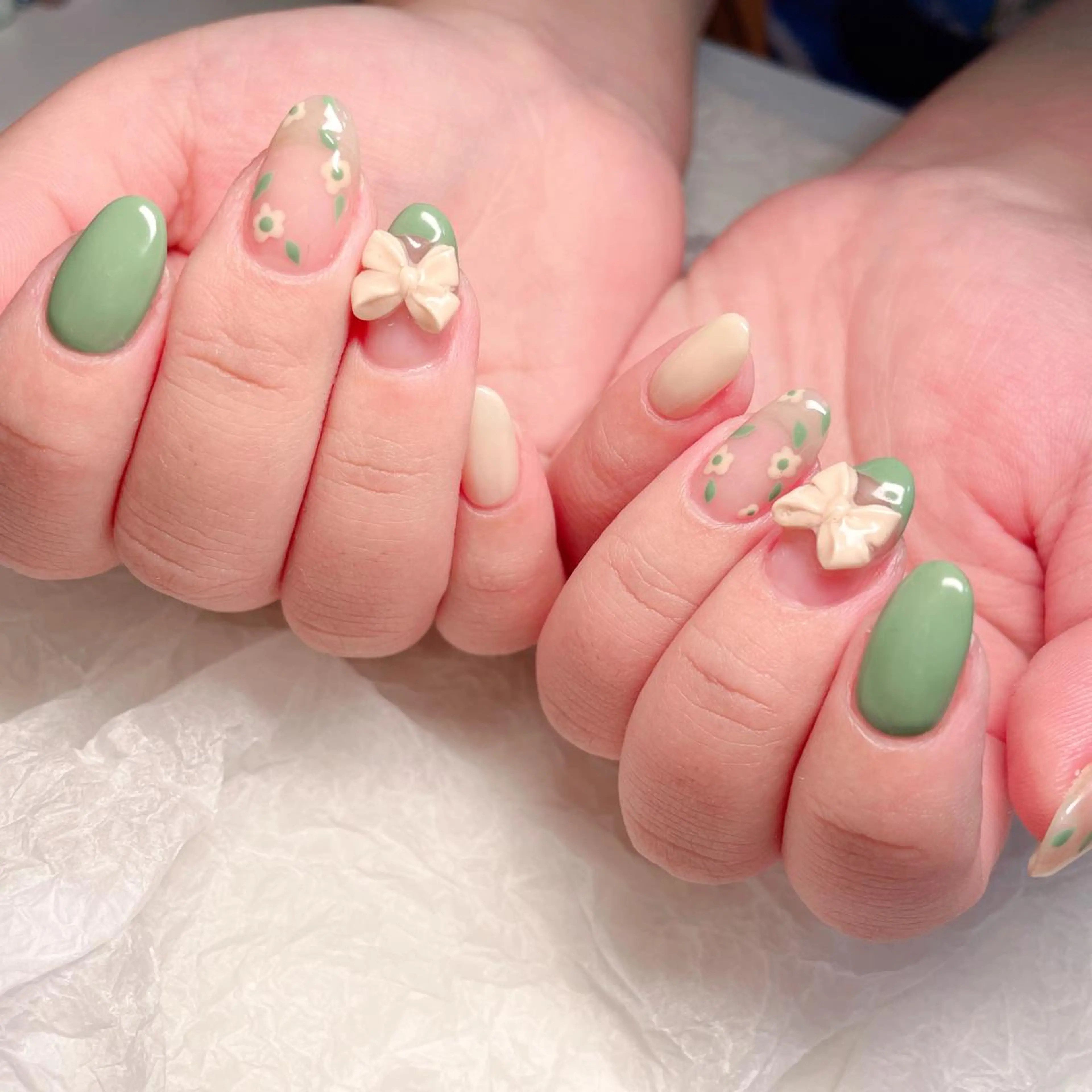 ネイル M🌷nail 長さだし専門店のネイルデザイン