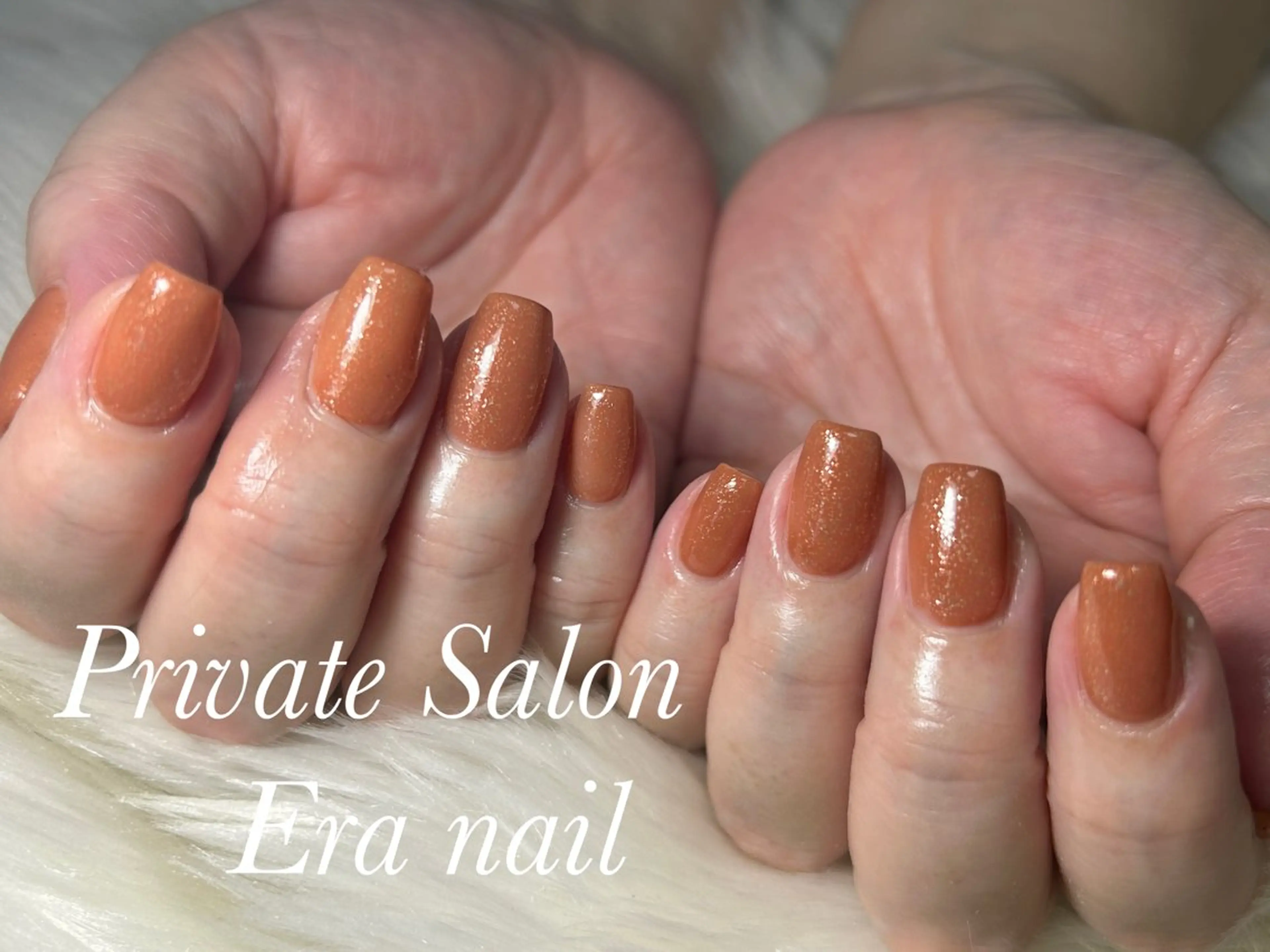 ネイル ワンカラーネイル ハンドネイル Era nailのネイルデザイン