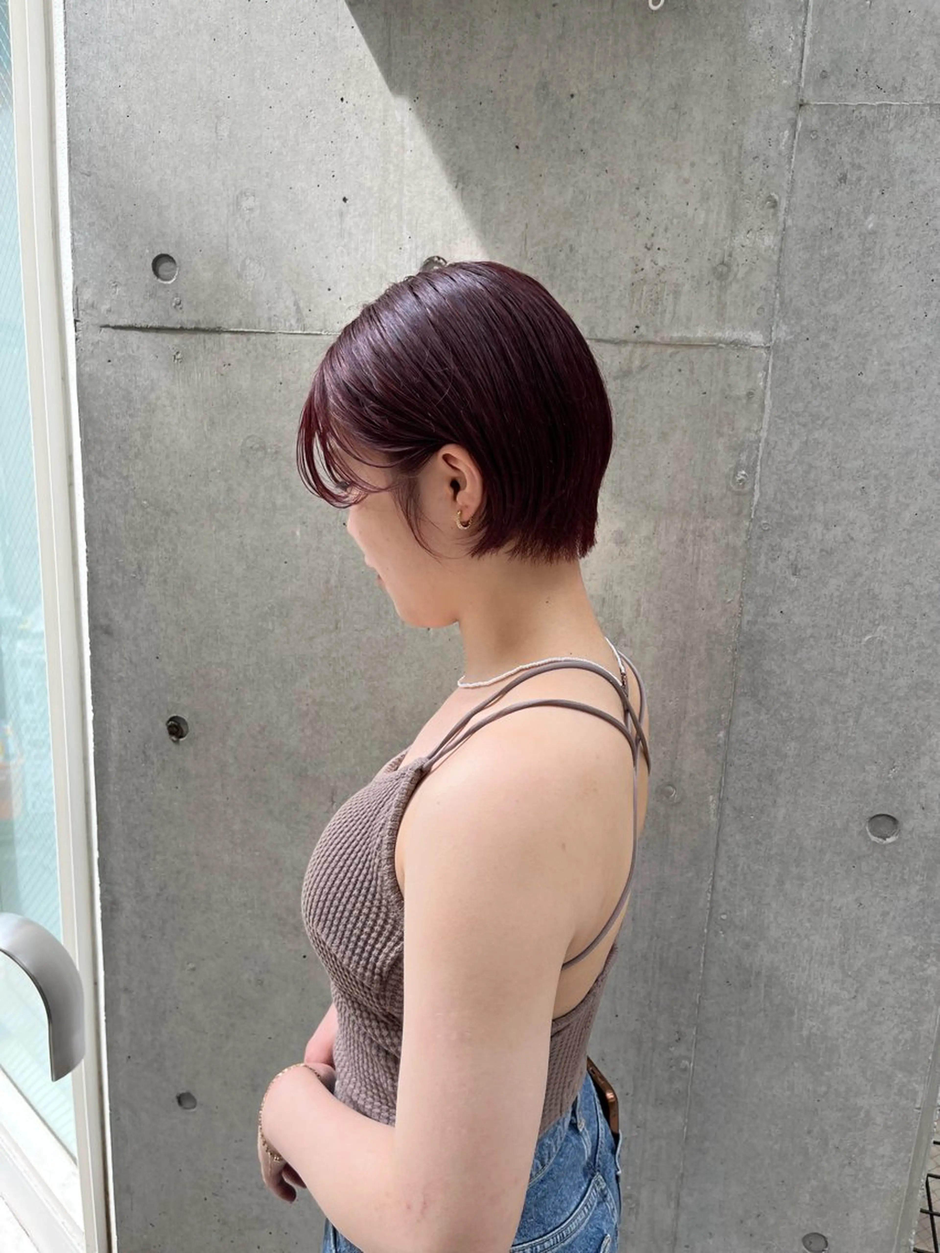 ショート カラー カット ヘッドスパ ボブ&艶髪透明感 カラー♡TOMOE♡のヘアスタイル