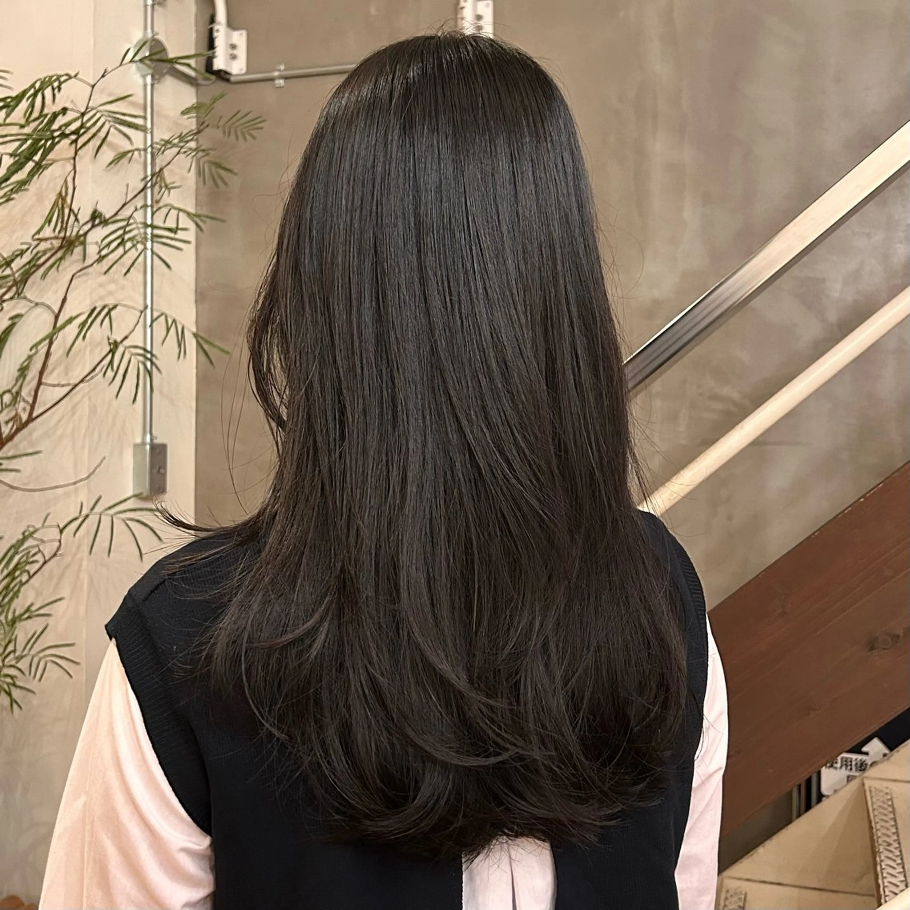 ロング レイヤーカット🌟 きだに りののヘアスタイル