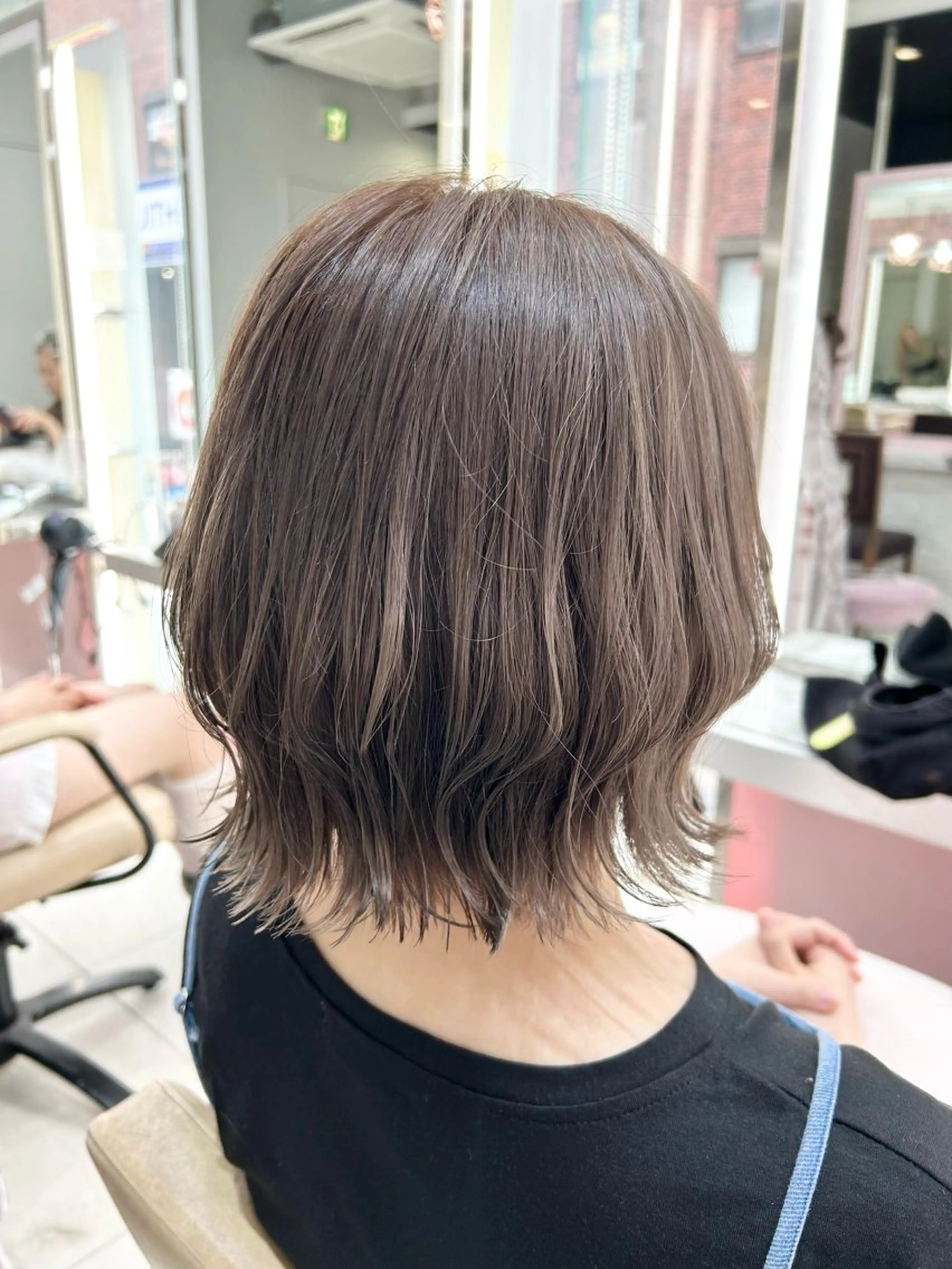 ミディアム 似合わせボブ🫧 丸みショート藤本のヘアスタイル