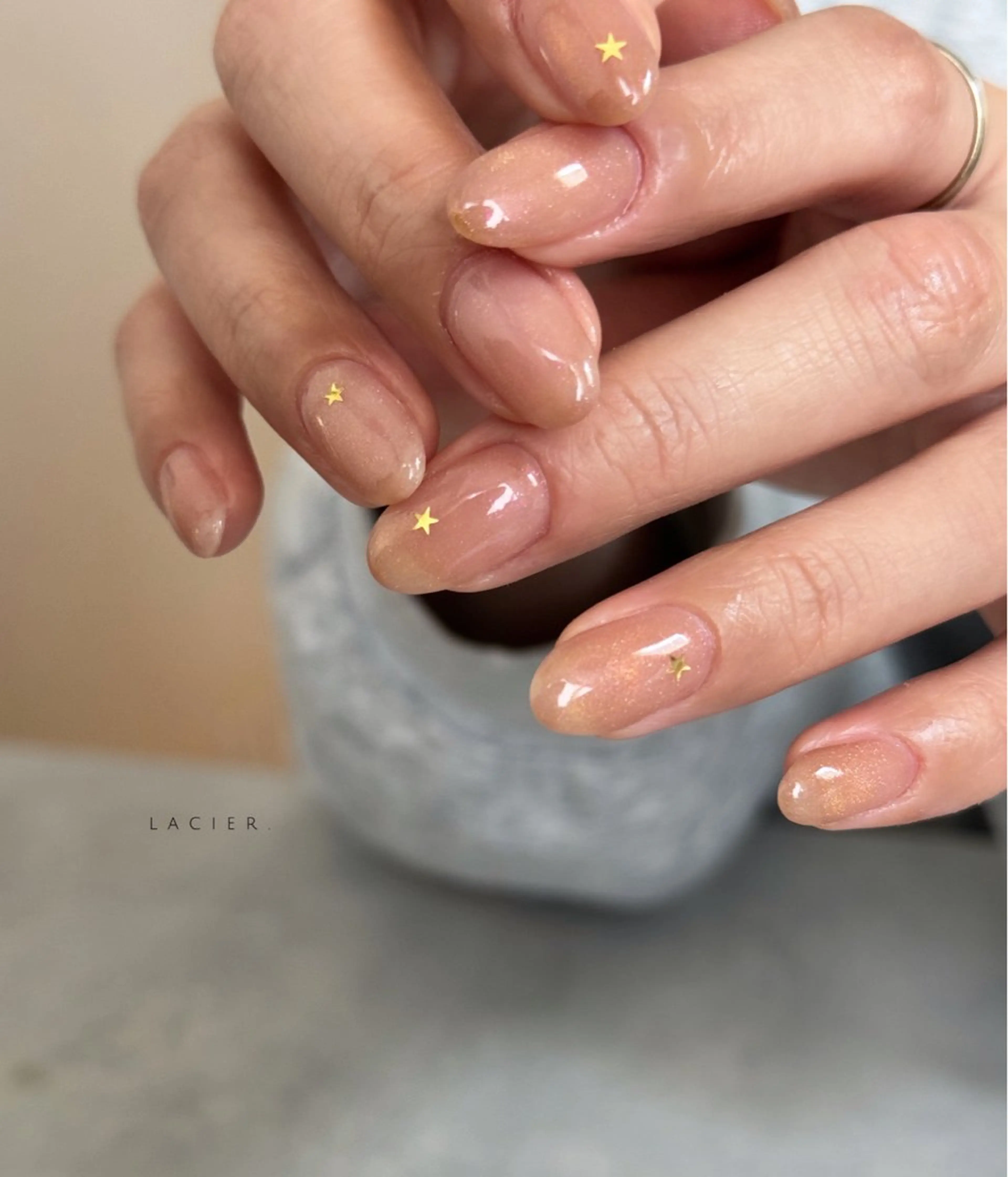 ネイル マグネットネイル lacier nailのネイルデザイン
