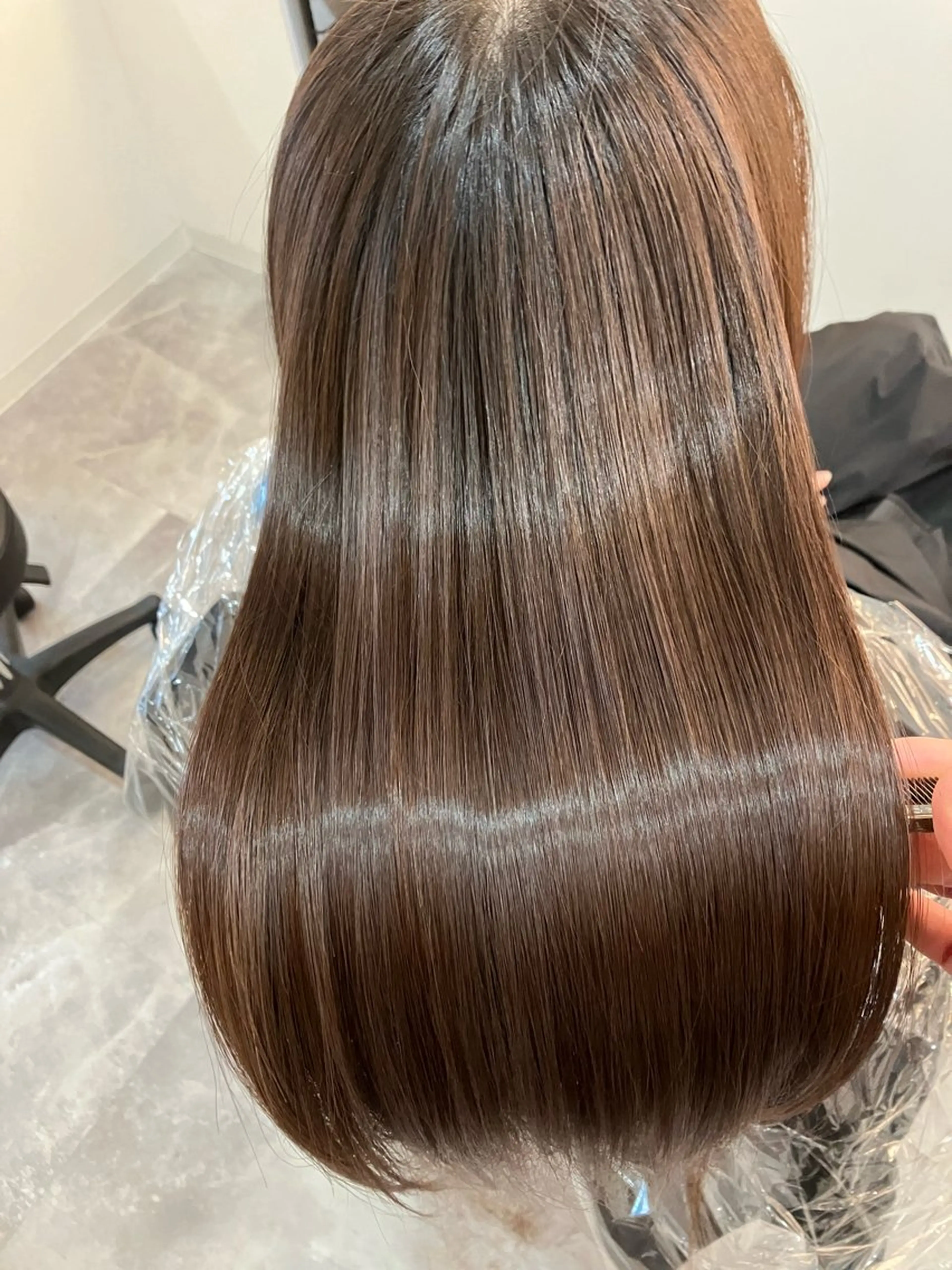 ロング カラー ヘアアレンジ キッズ カット 縮毛矯正 トリートメント 横浜関内髪質改善 re:Magoのヘアスタイル