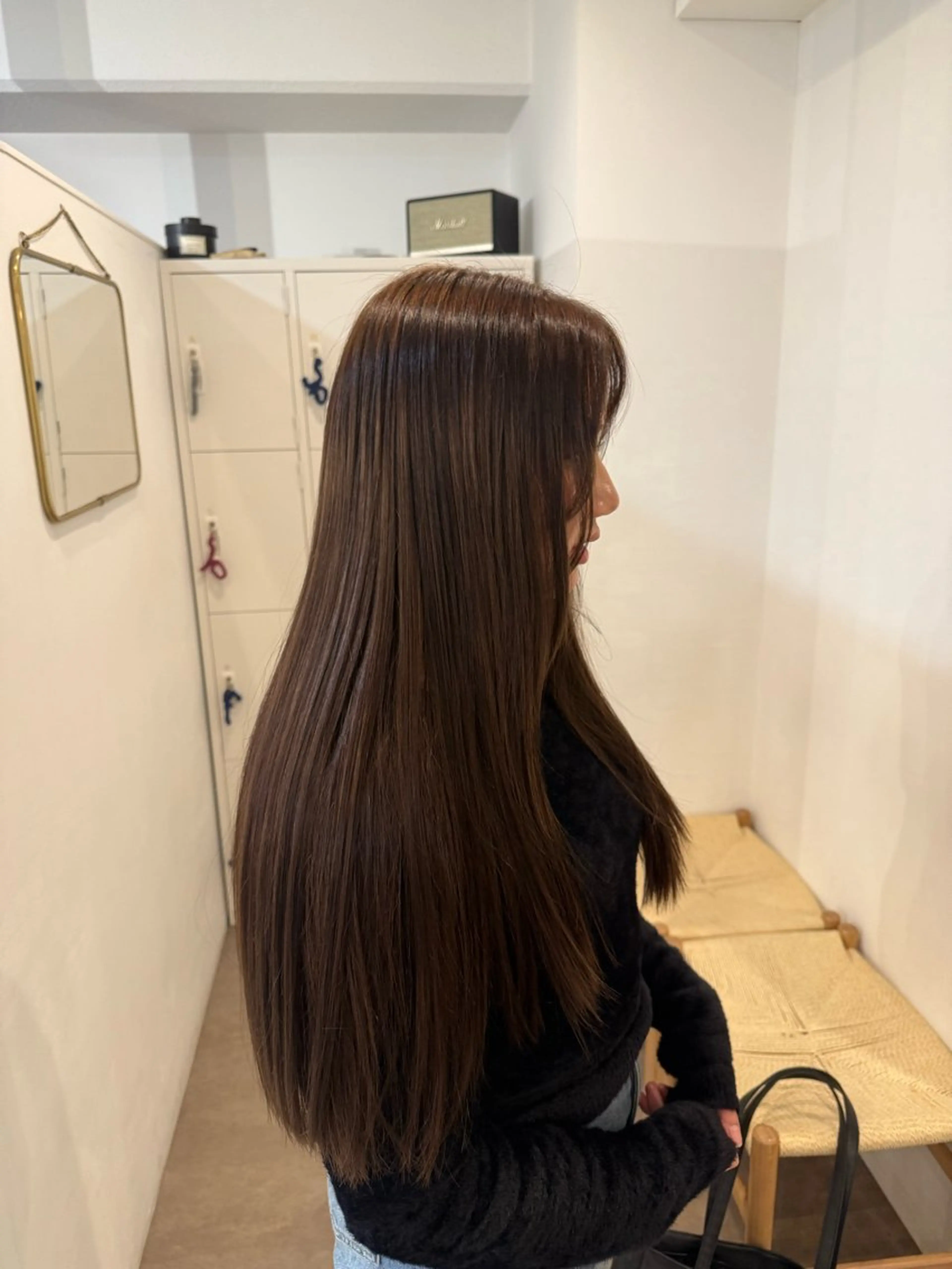 ロング カラー ベージュカラー ブリーチ ダブルカラー ブリーチなしカラー ヘアカラー 藤本 泰 / カットモデル様募集中のヘアスタイル
