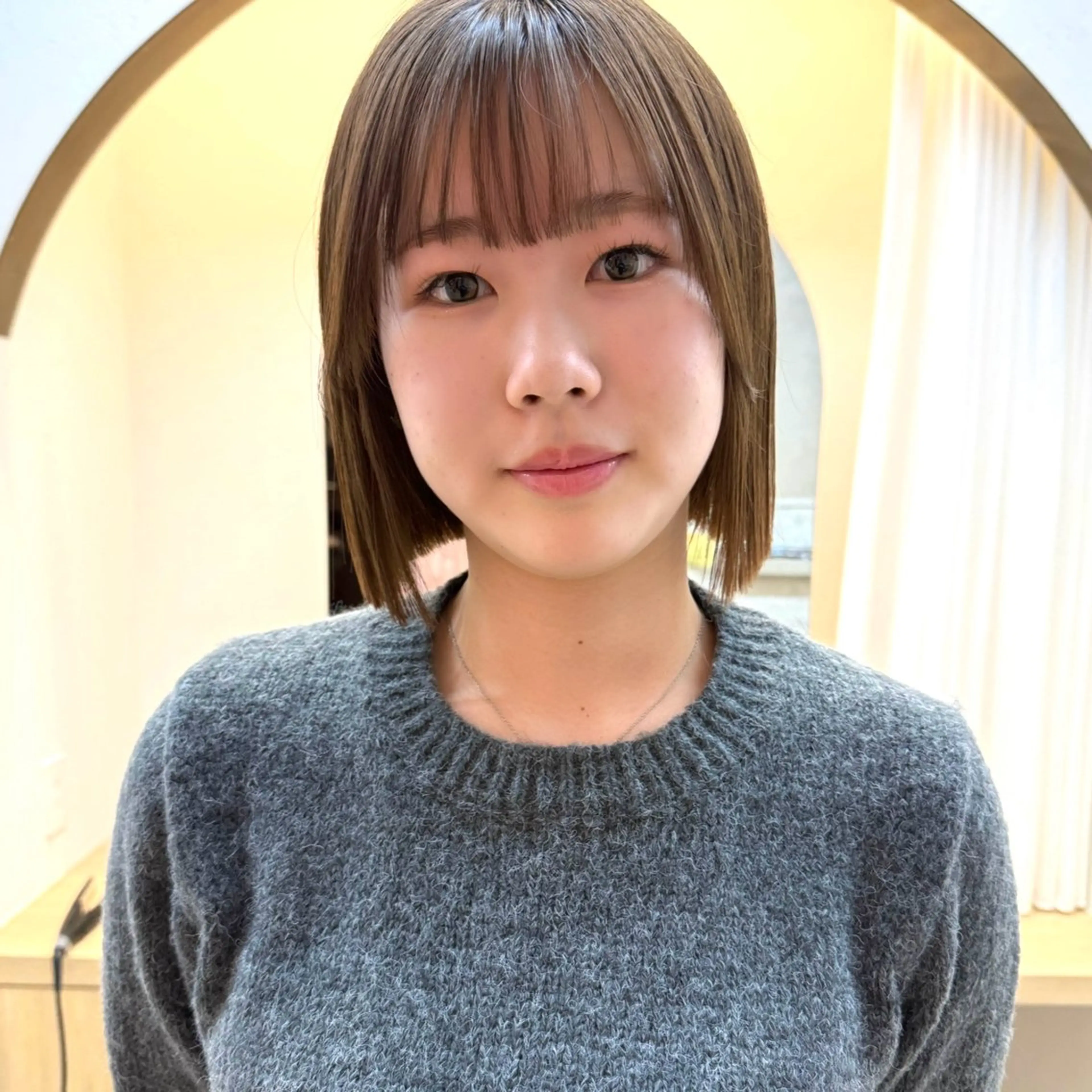 ショート アッシュ 韓国風カラー ボブ 髪質改善 韓国風ヘア 🌿寄り添い型美容師 🌿yuiのヘアスタイル