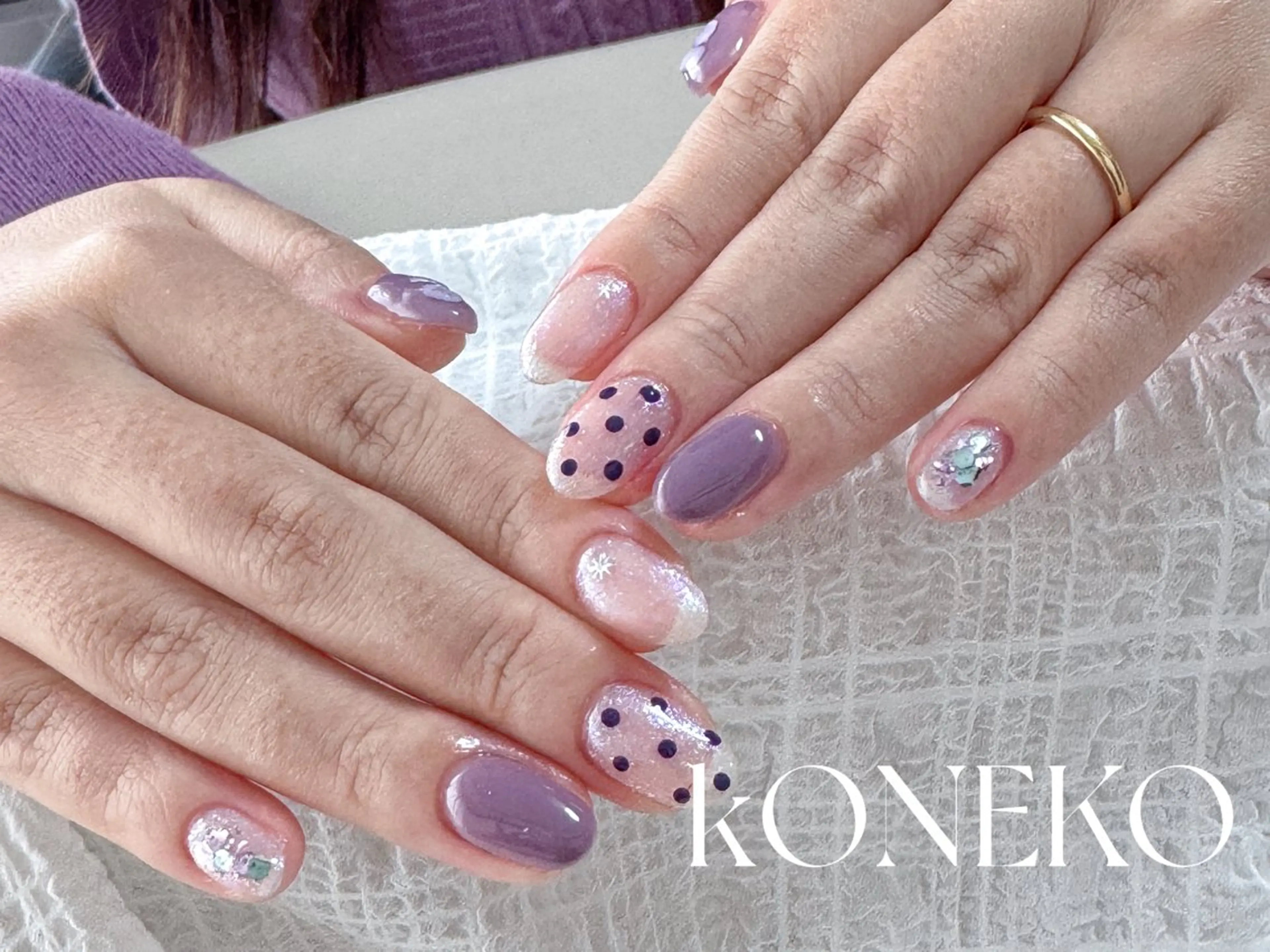 ネイル ハンドネイル ハンドケア コネコ ネイルサロンのネイルデザイン