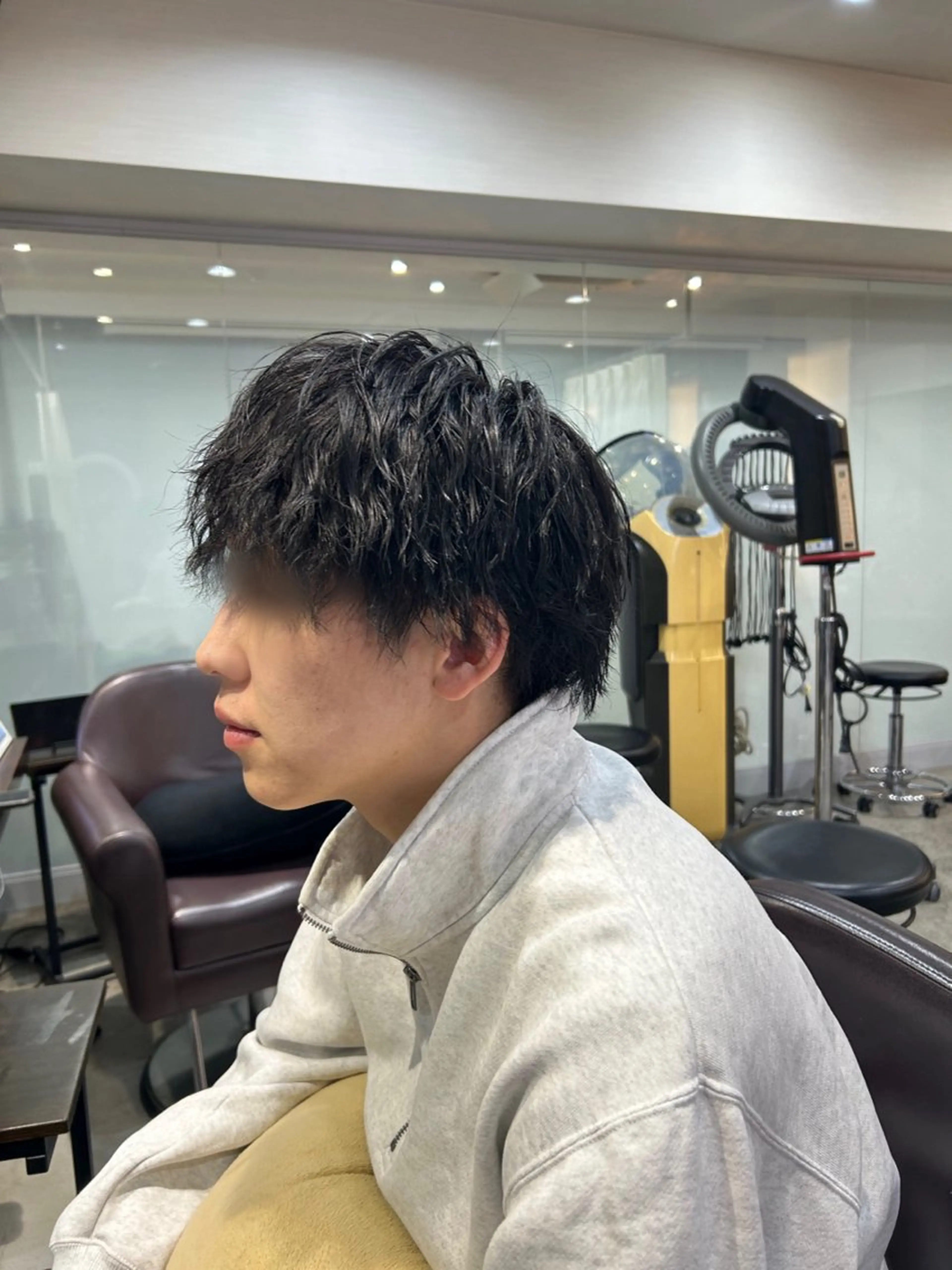 Ⓜ️メンズ限定Ⓜ️カット + パーマ +炭酸ヘッドスパの写真