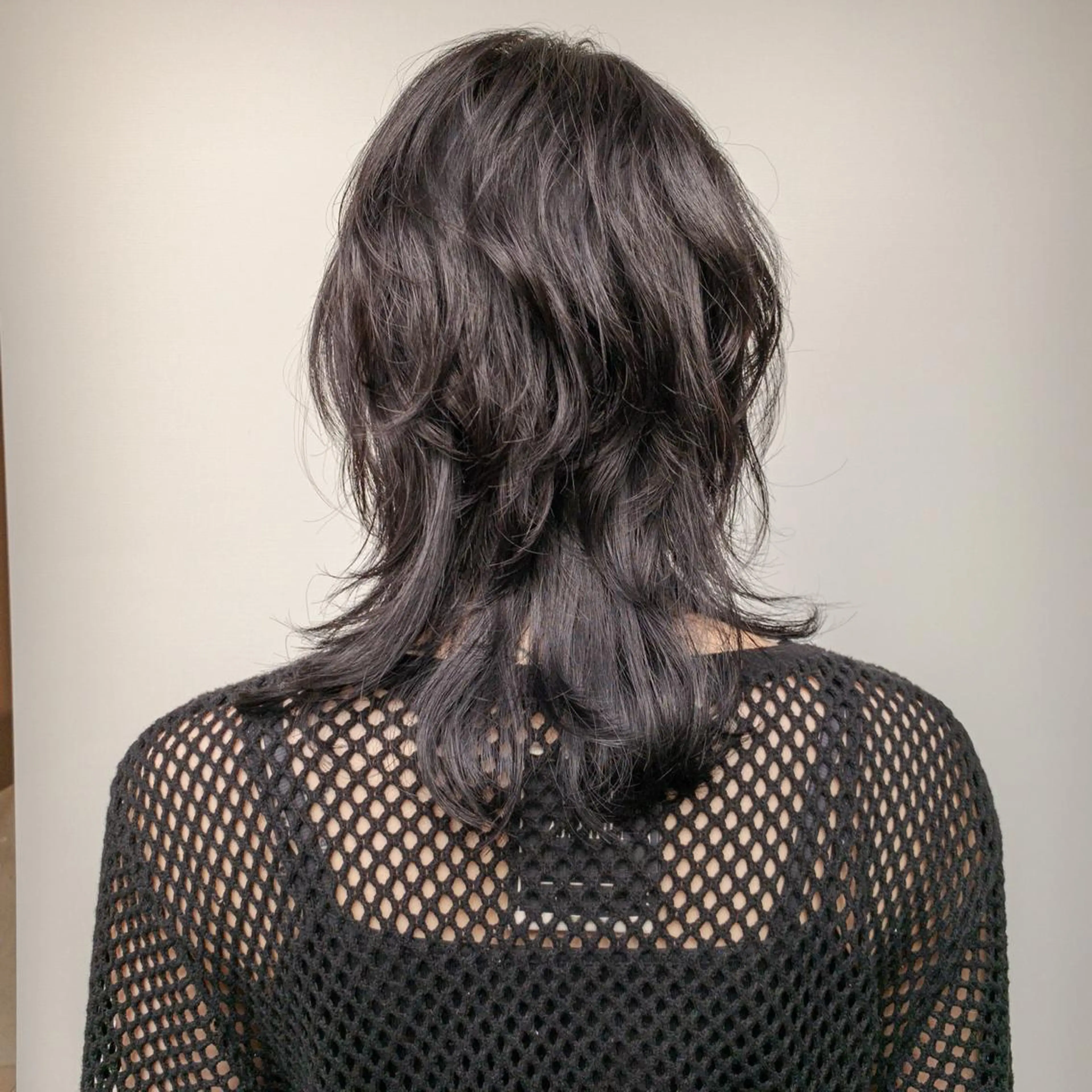 ミディアム パーマ ミディアムパーマ ウルフカット 美髪/デザイン /　湯本　哲也のヘアスタイル