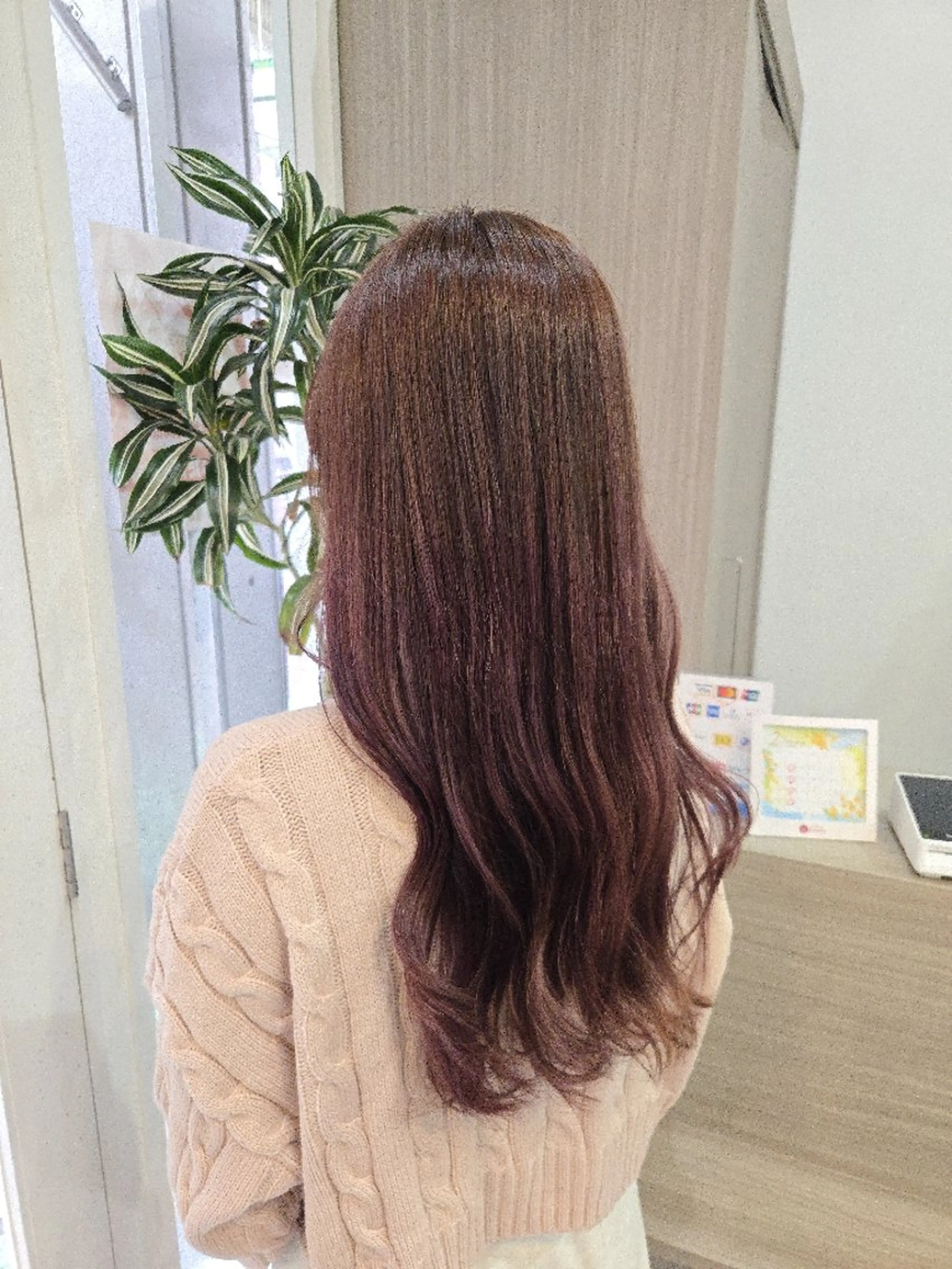 ロング カラー ブリーチ ラベンダーカラー ピンクカラー ピンクラベンダー カット ヘアカラー 暖色🍎透明感カラー 🩵小林かりんのヘアスタイル