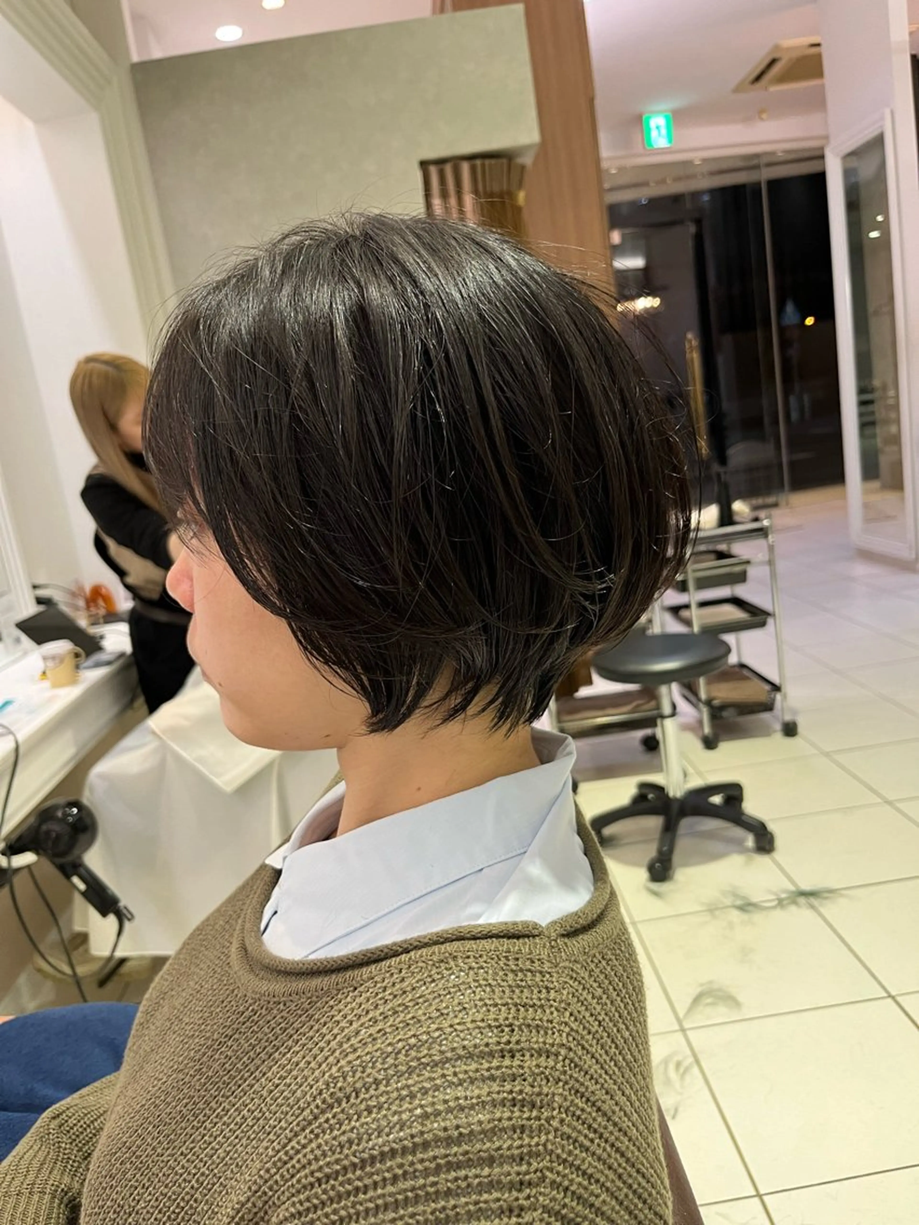 ショート くびれヘア カット ヘアカラー トリートメント 浅野 ダイジロウのヘアスタイル