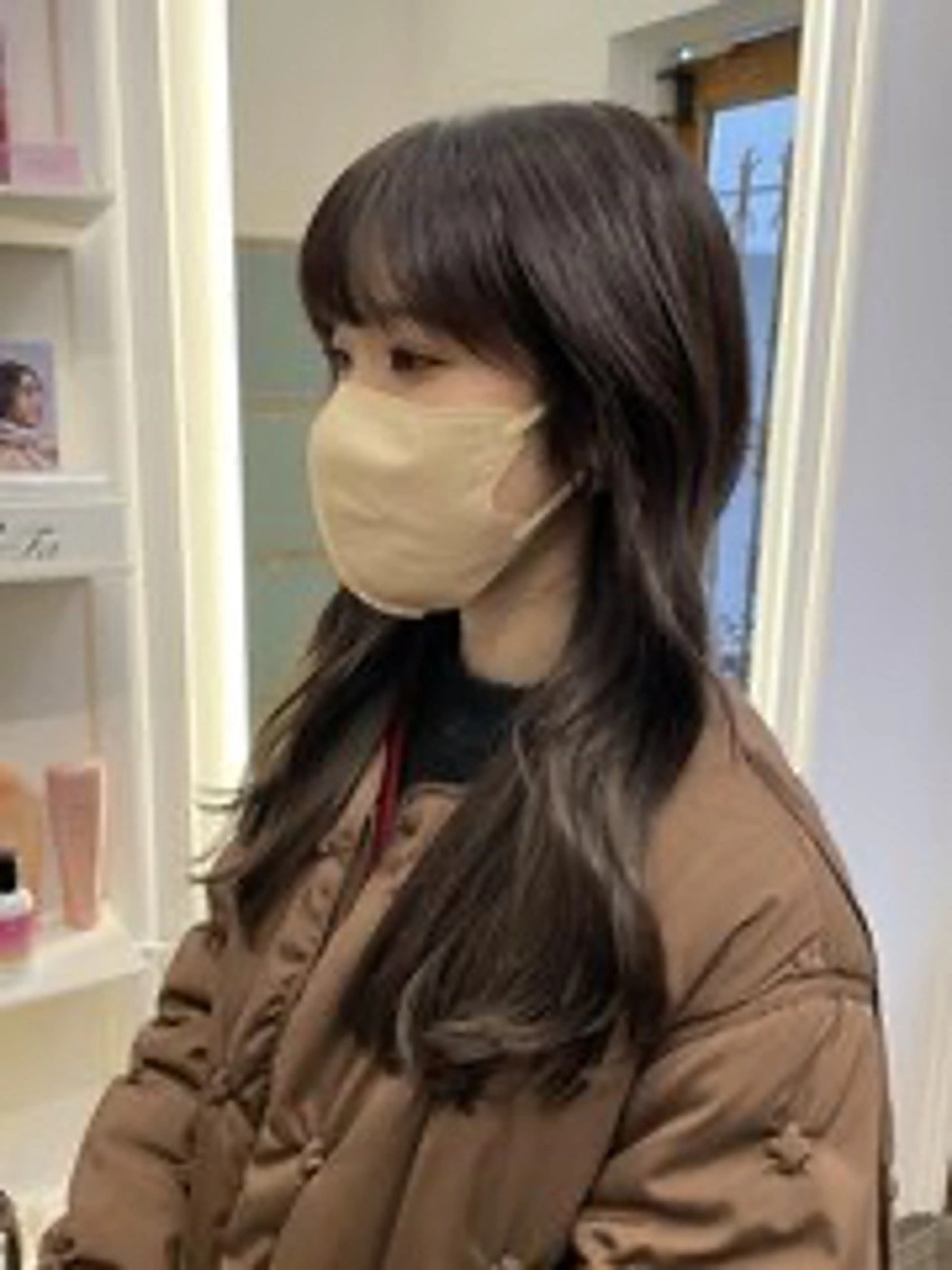 ロング シールエクステ ボブ エクステ ロング 吉村 憂々のヘアスタイル