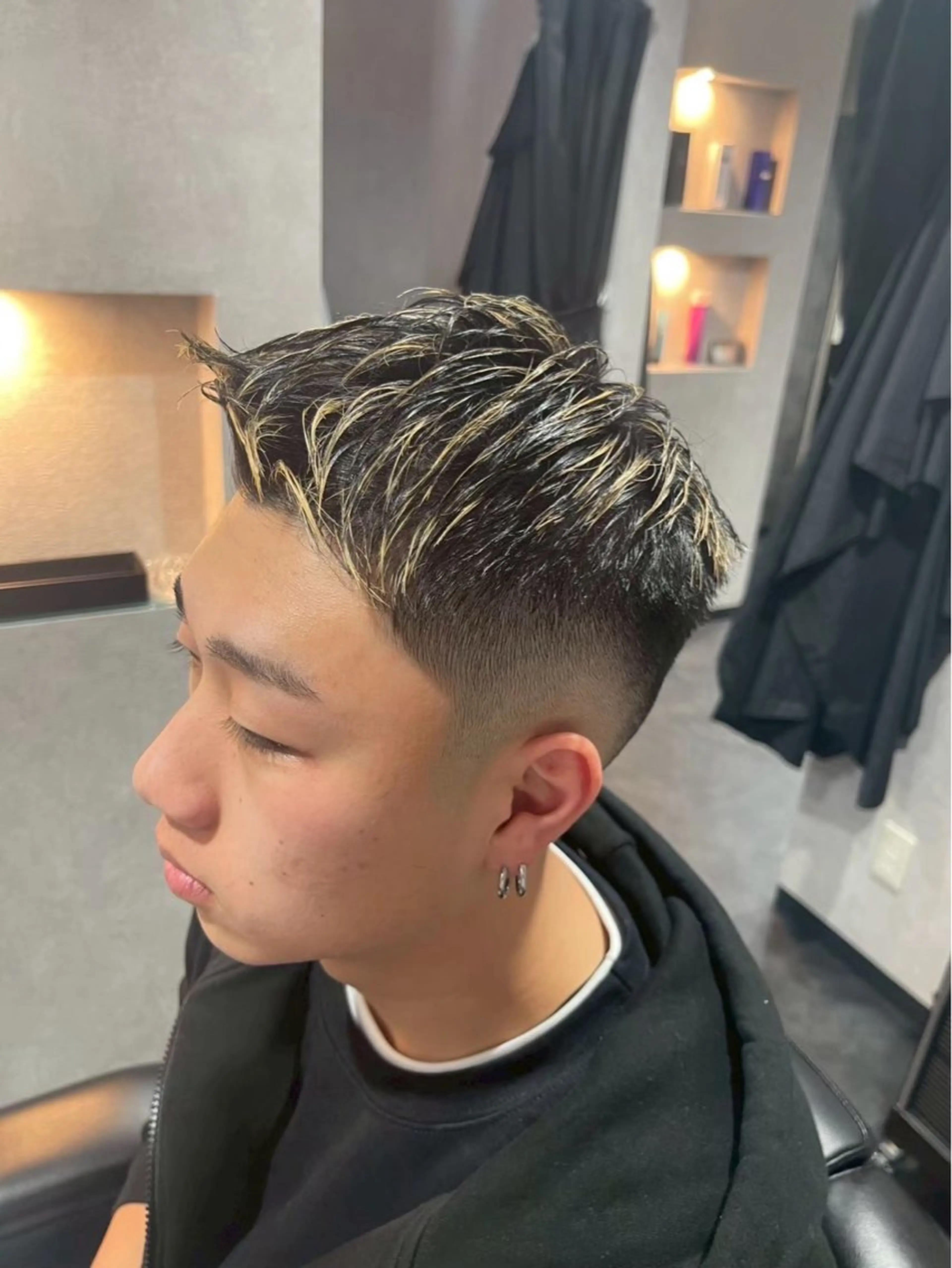 ショート 佐藤 瑛太のヘアスタイル