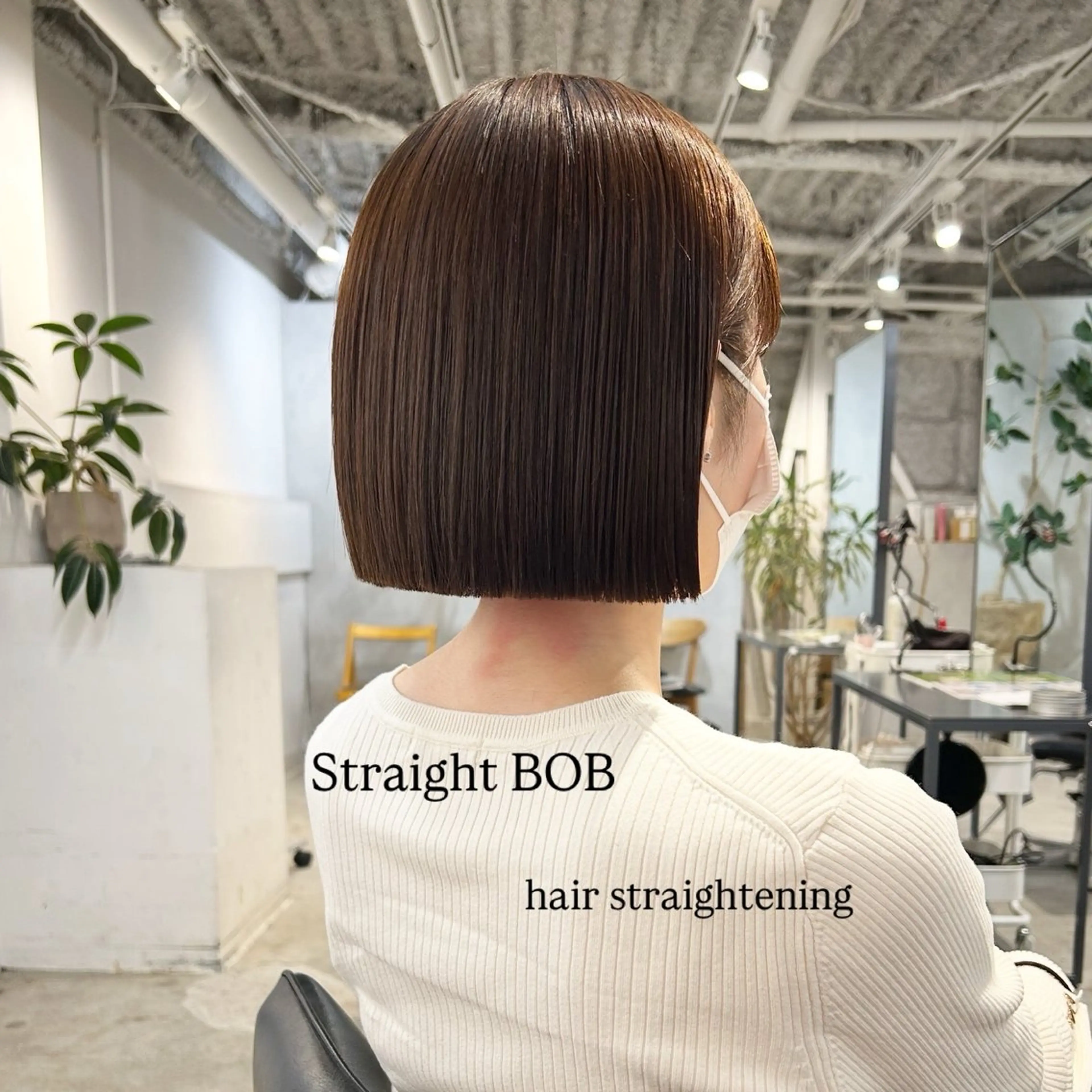 ショート カラー 切りっぱなしBOB 職人💜Anzuのヘアスタイル