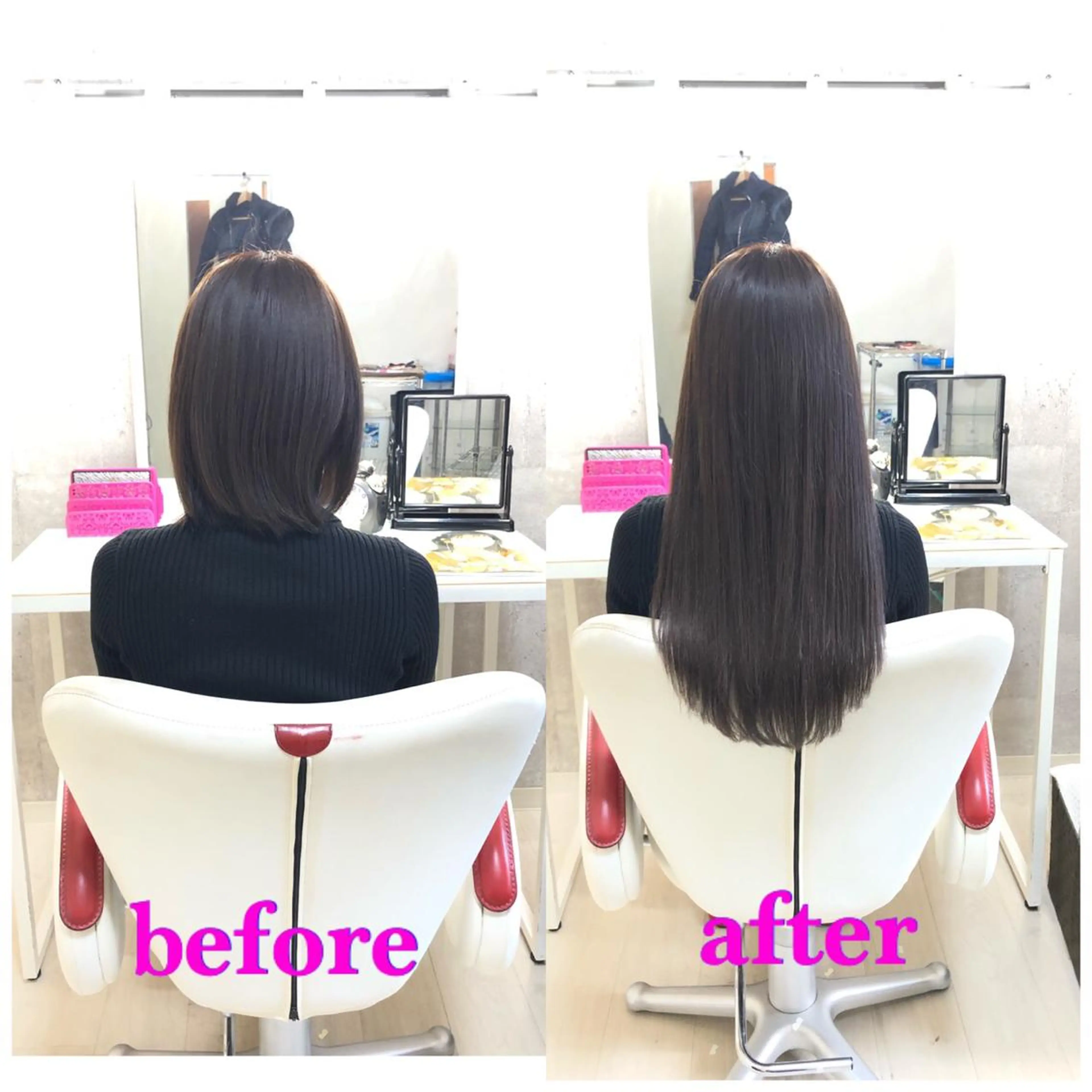 ロング エクステ ドレスアップ心斎橋店所属・🌸ドレスアップ 心斎橋店🌸のヘアスタイル