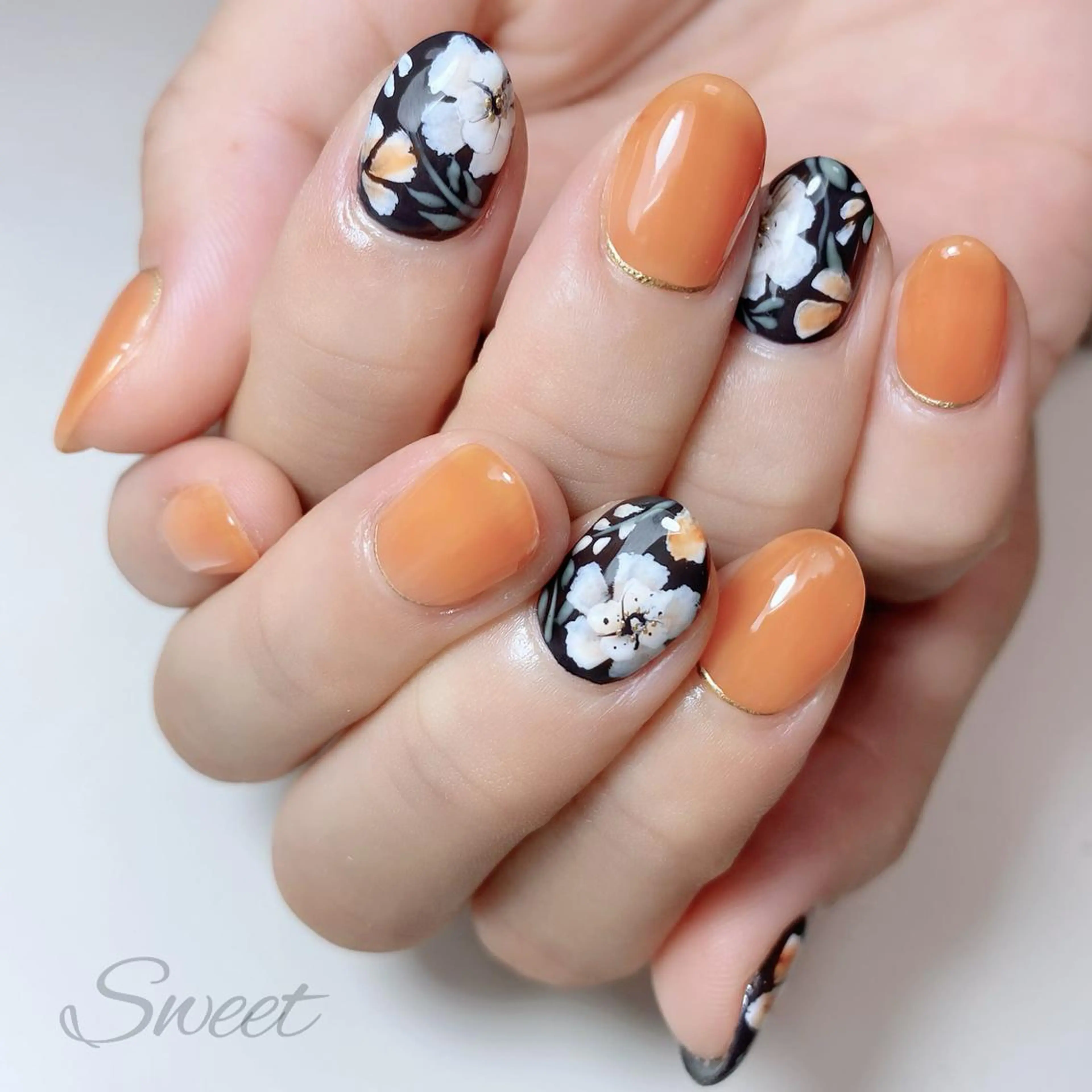 ネイル ハンドネイル sweet 仲野陽子のネイルデザイン