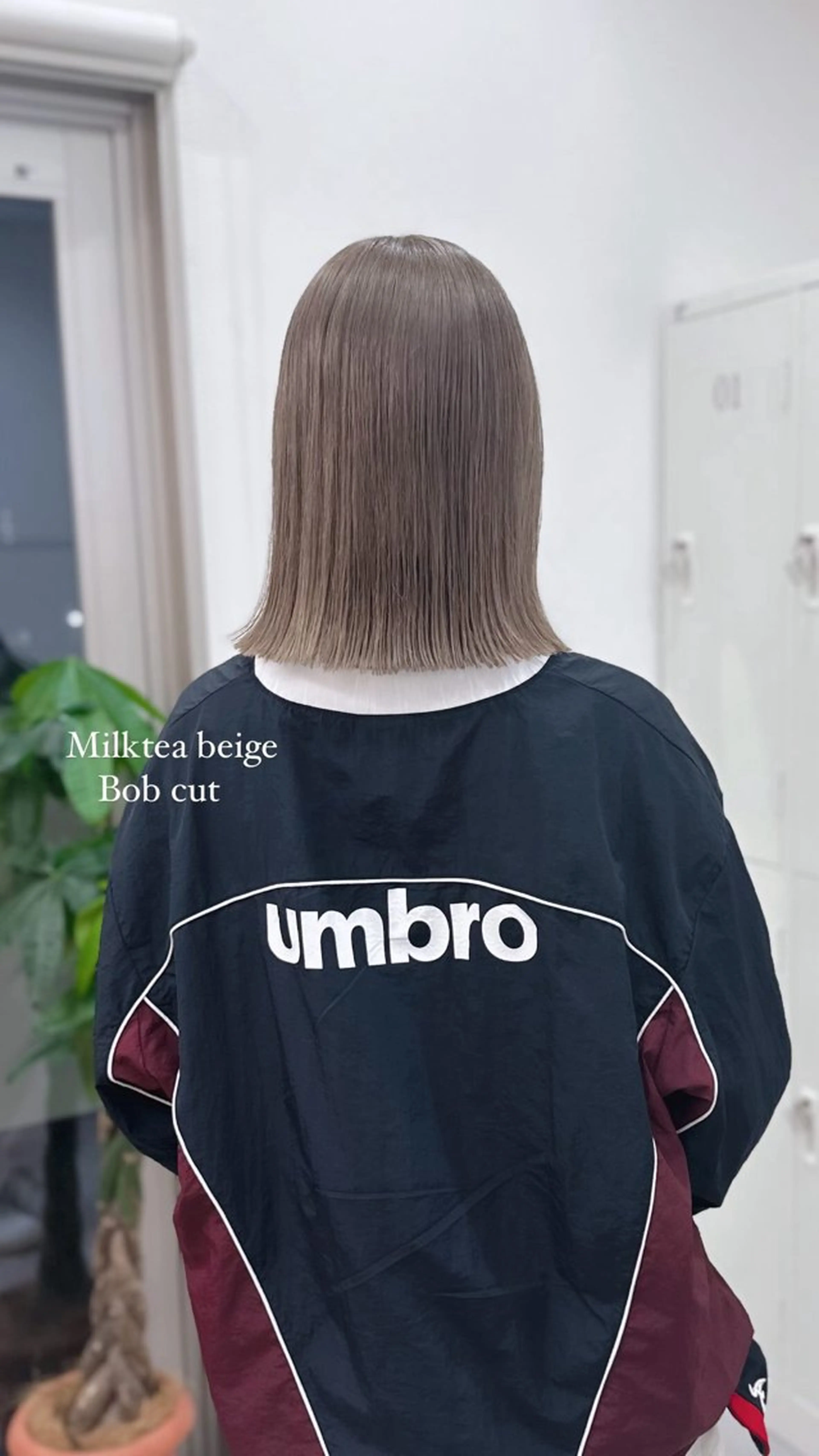 ミディアム カラー ベージュカラー ミルクティーベージュ カット ヘアカラー トリートメント SOYON 豊田土橋1号店所属・🫧SOYON non🫧のヘアスタイル