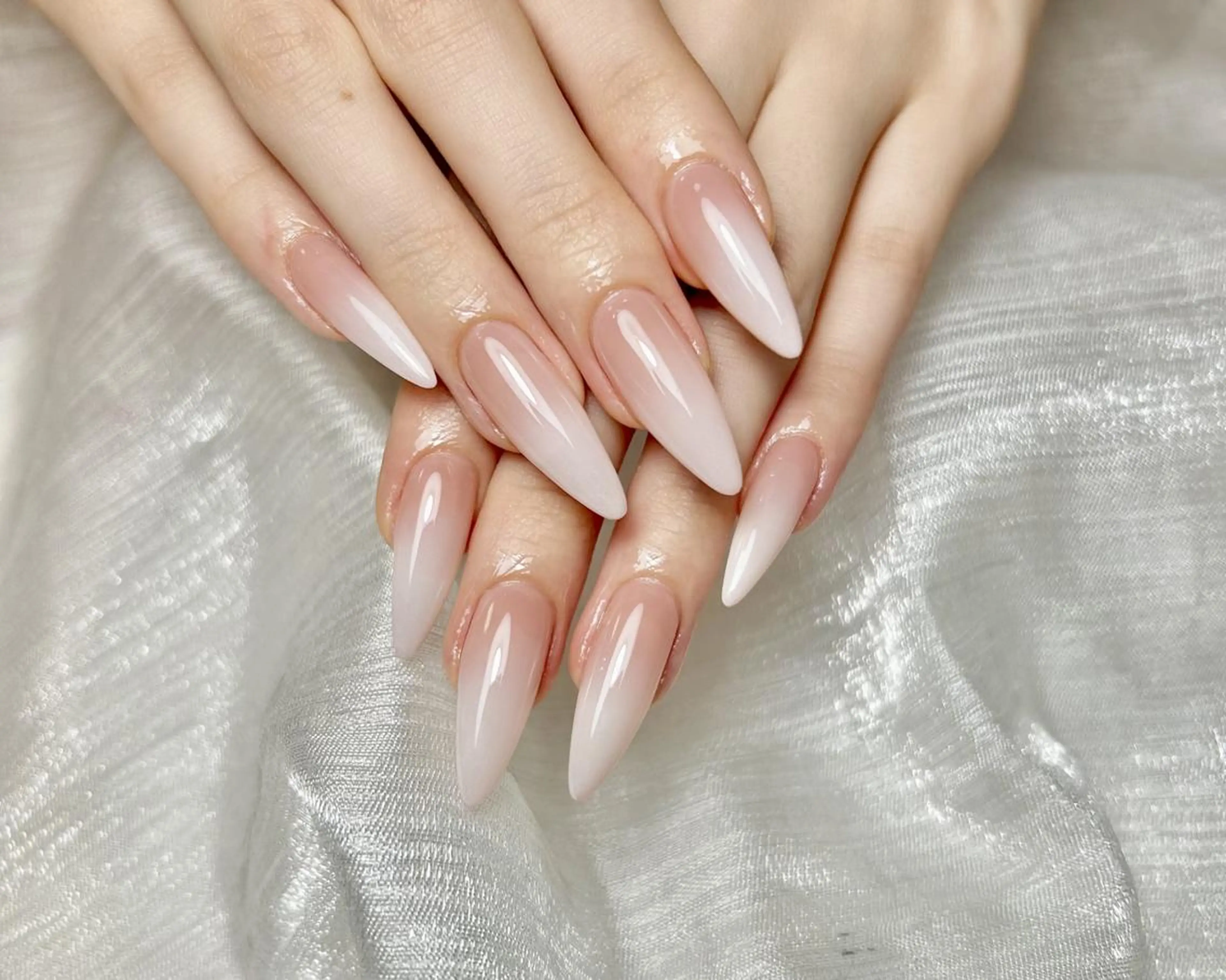 チップ長さだし+ベイビーブーマー/ハートマグネット/ビー玉マグネット6000(ジェルオフ+500の写真