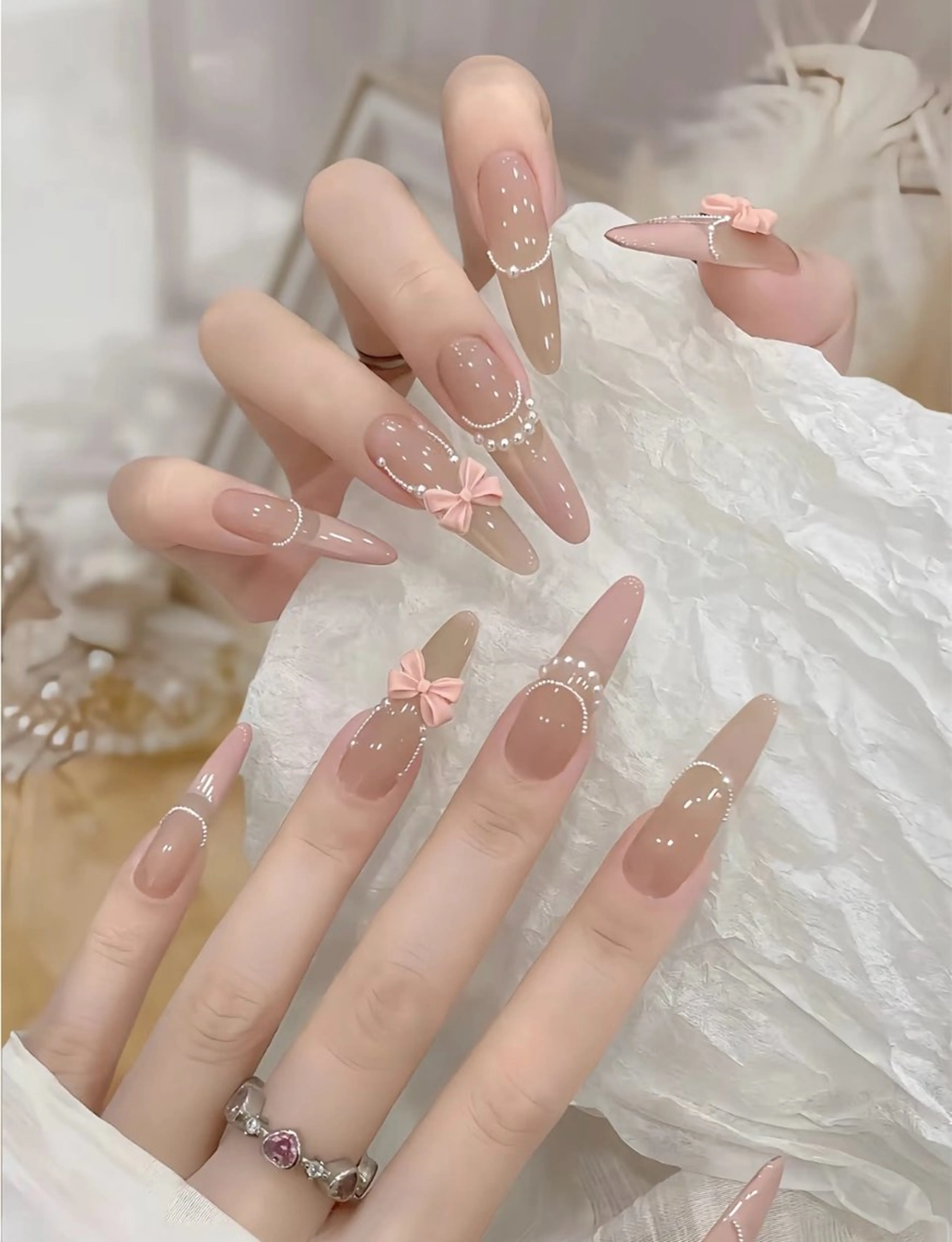ネイル スカルプネイル ワンホンネイル ハンドネイル ハンドケア Sachi Nail上野のネイルデザイン