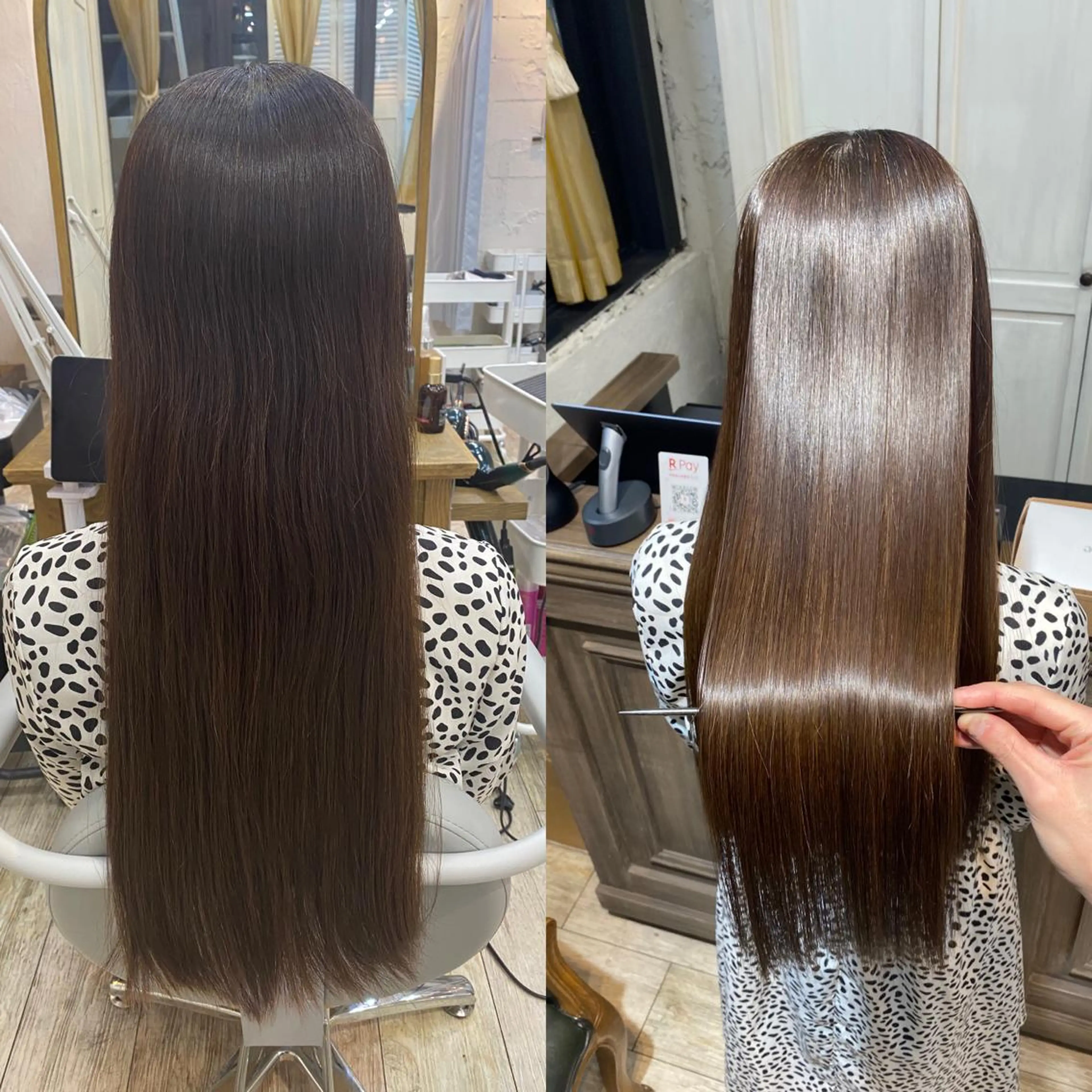 ロング 美髪ストレート/美髪 レイヤー特化増原優斗のヘアスタイル