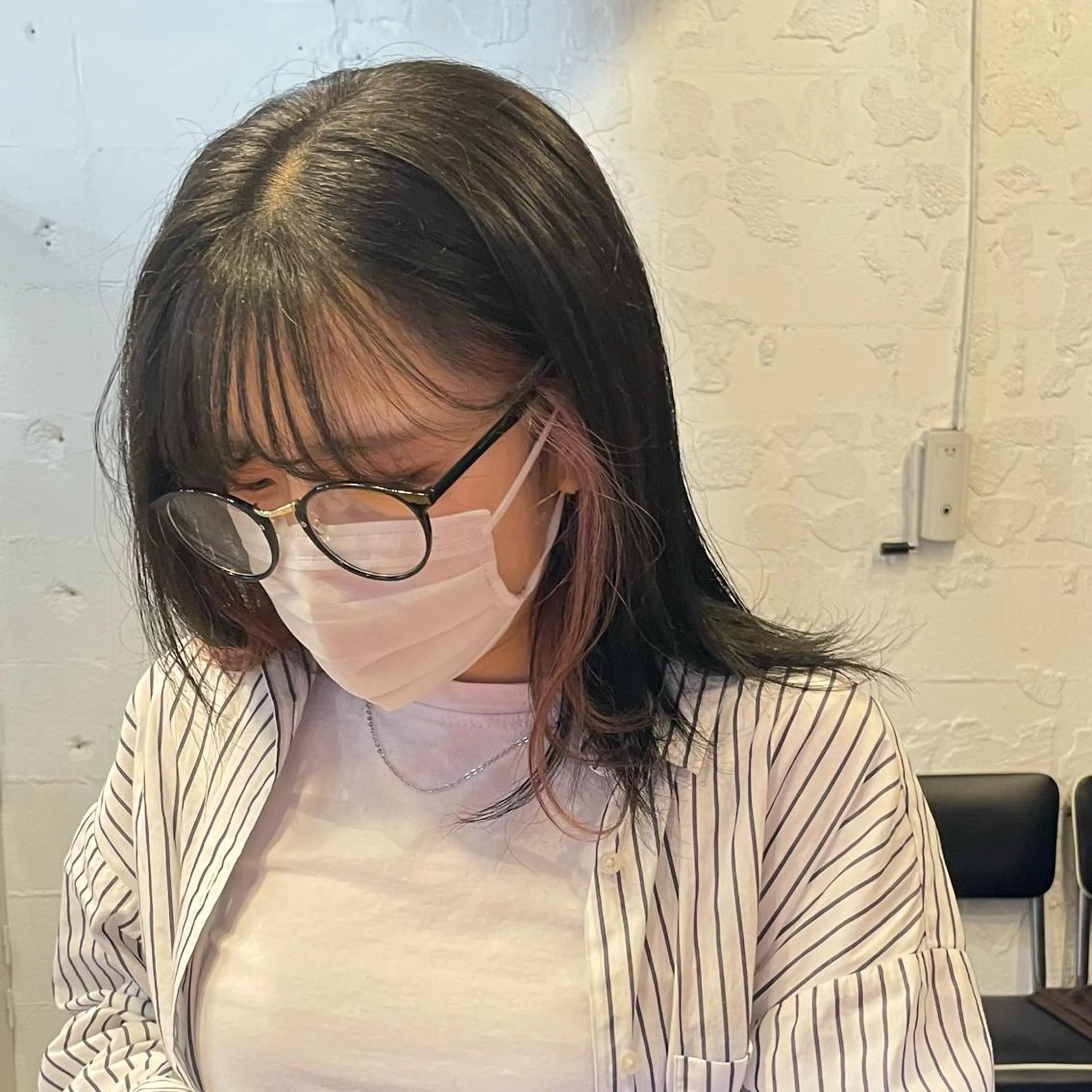 セミロング カラー 🔥メンズショート 職人🔥大澤龍也のヘアスタイル