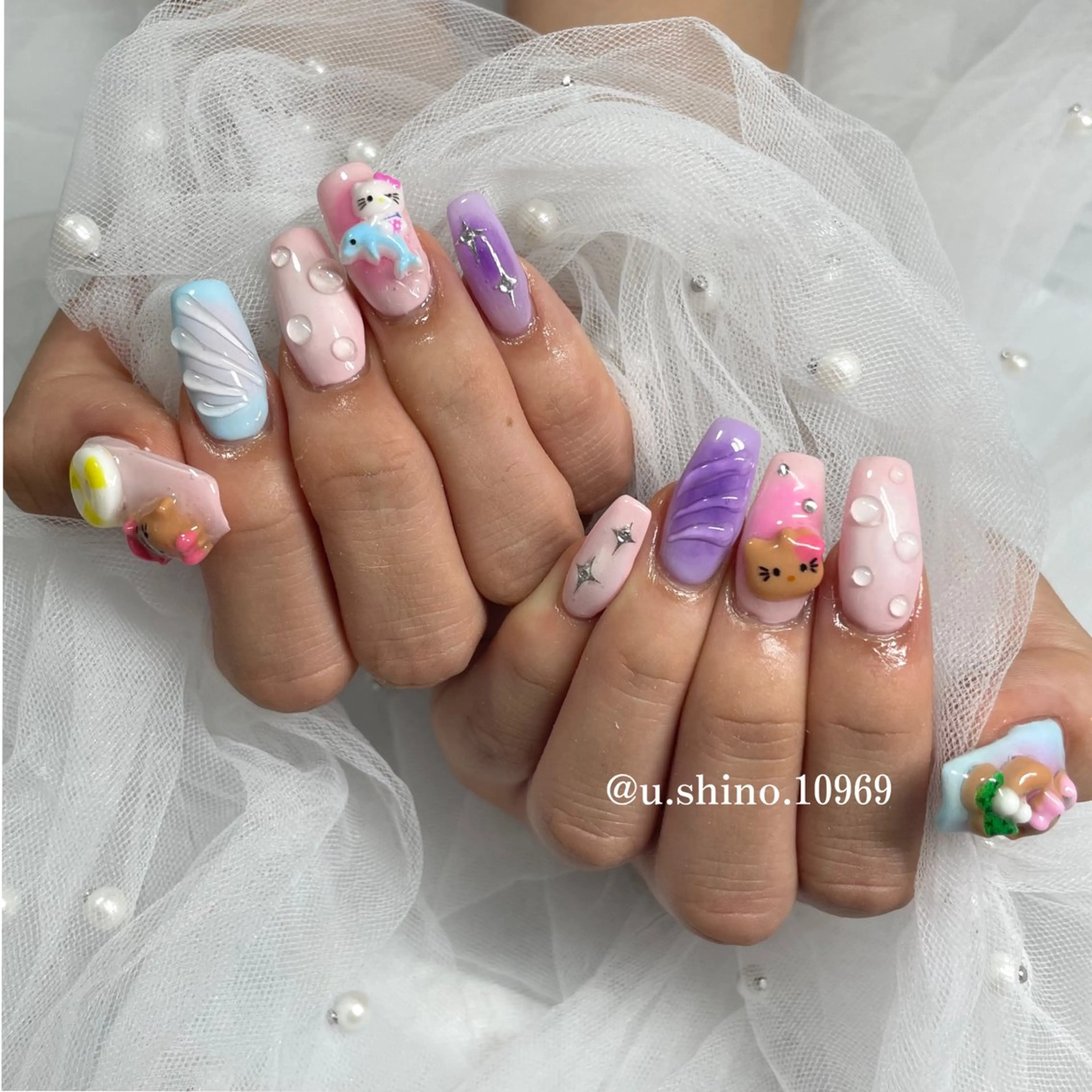 ネイル ハンドネイル MoonLight SHINOのネイルデザイン