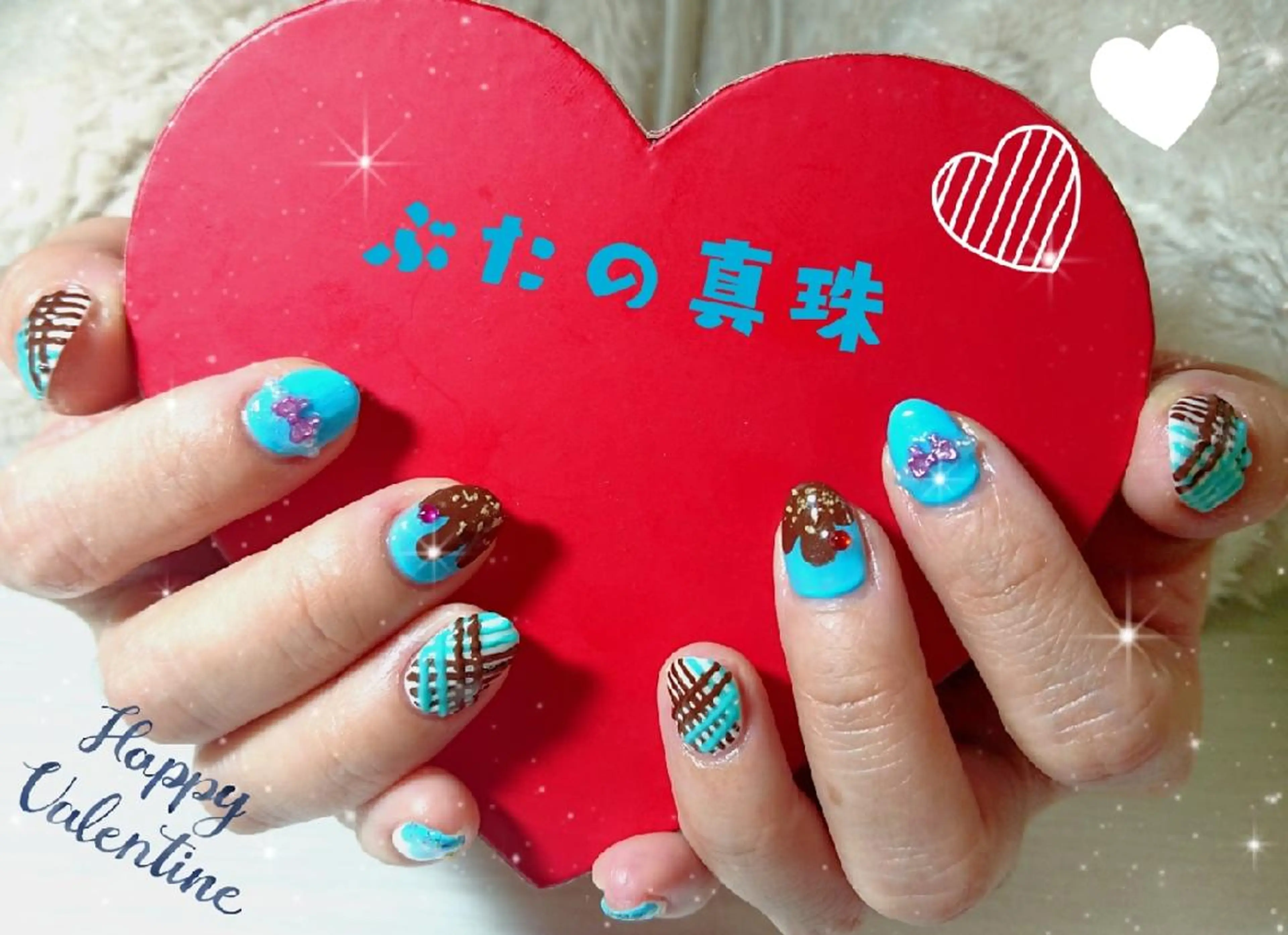 ネイル ハンドネイル 林 珠里のネイルデザイン