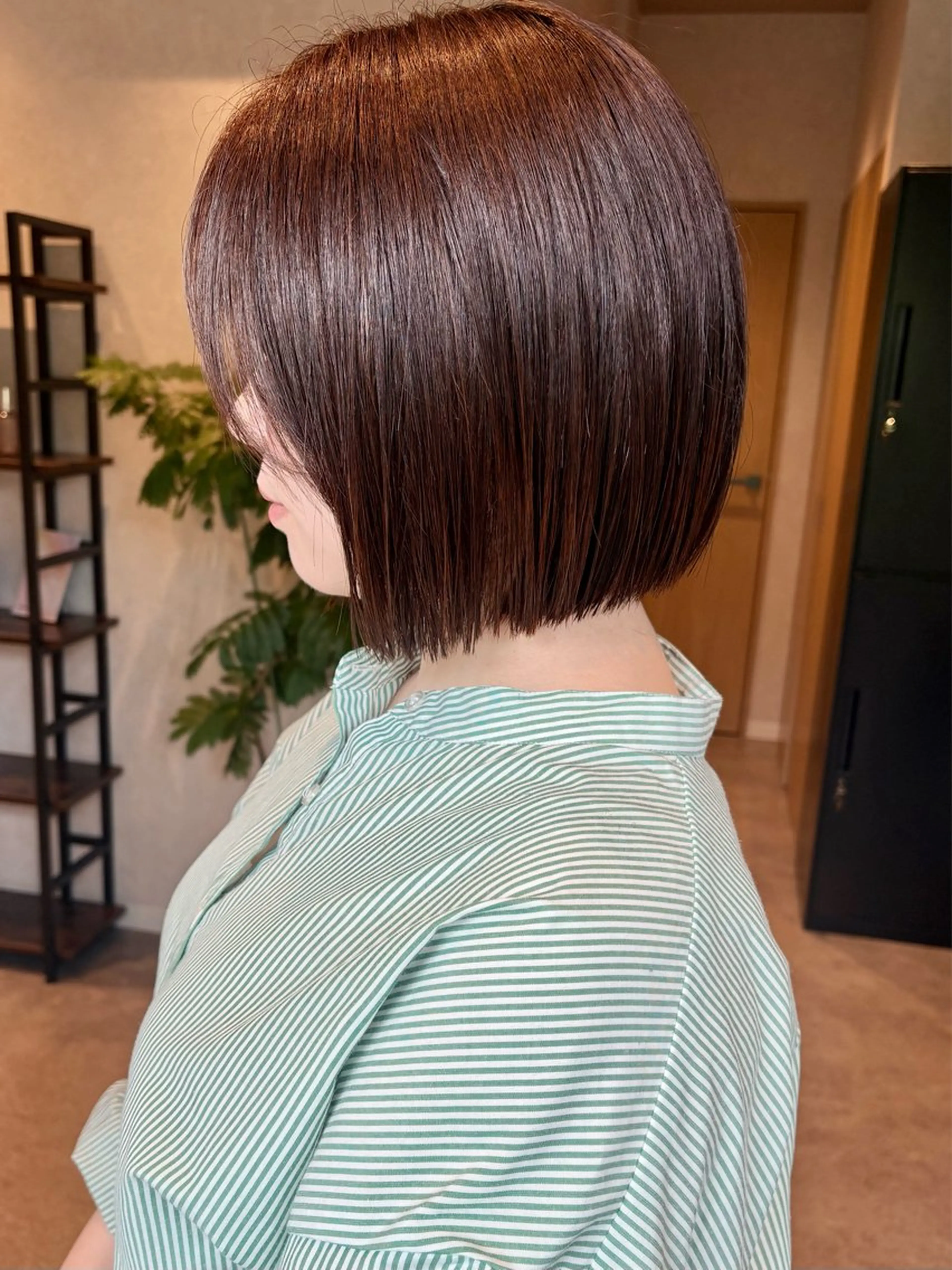 ショート 切りっぱなしボブ ショートボブ ボブ 髪質改善 ショートヘア カット ヘアカラー トリートメント 【ボブ/個室サロン】 癒し空間mimuraのヘアスタイル