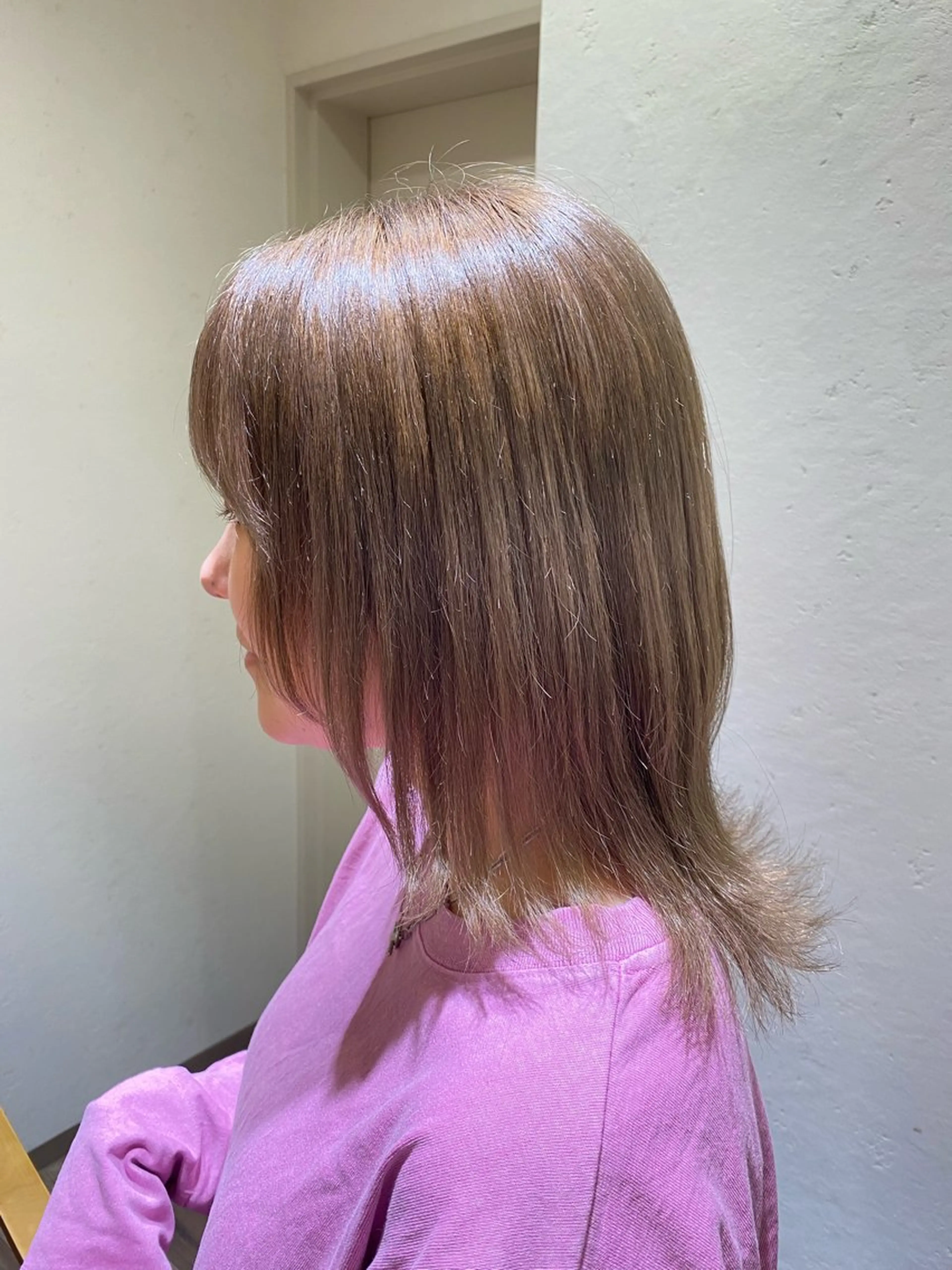 ミディアム 髪質改善パーマ🫧 Natsumiのヘアスタイル