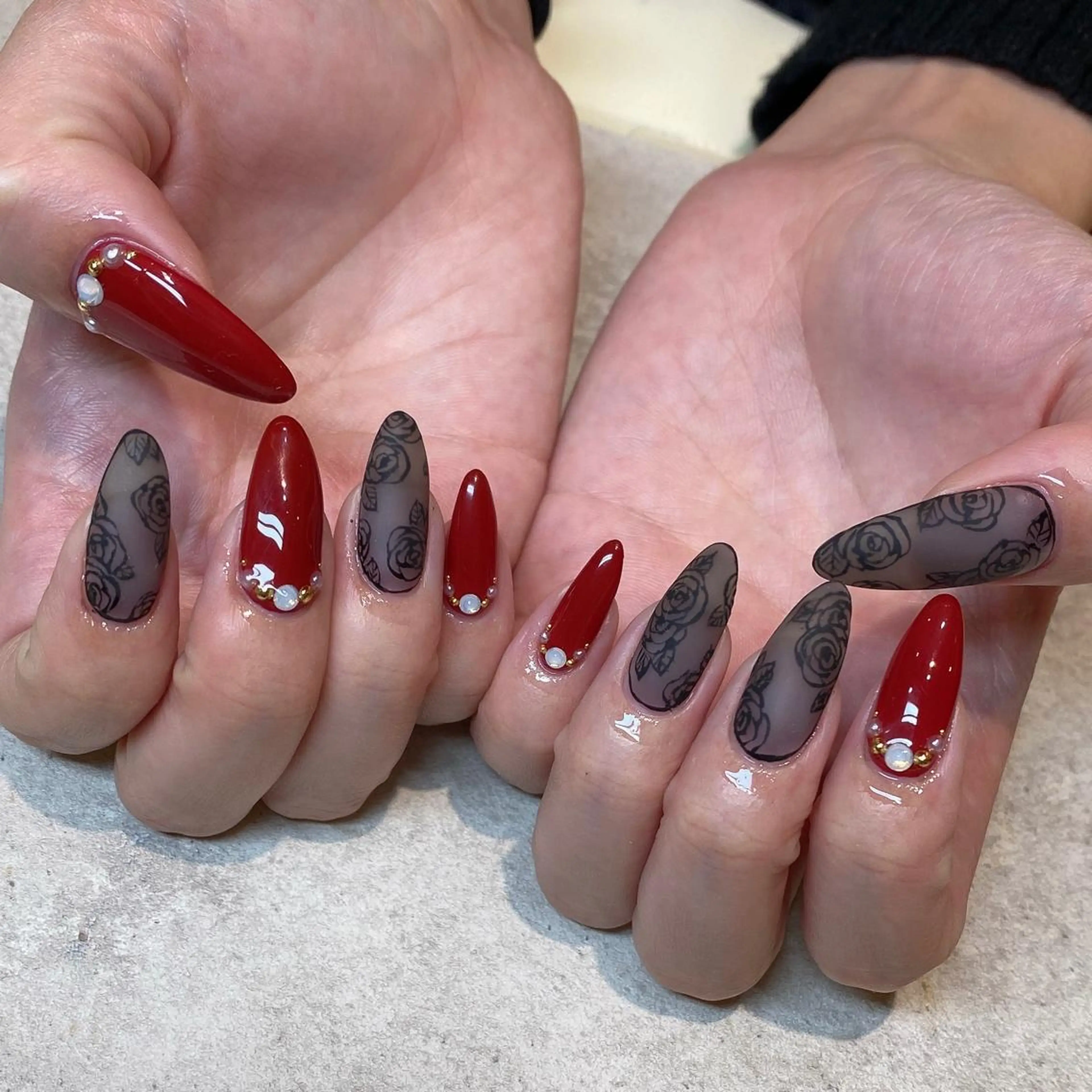 ネイル among アマン所属・lecoa_ kana／amongのネイルデザイン