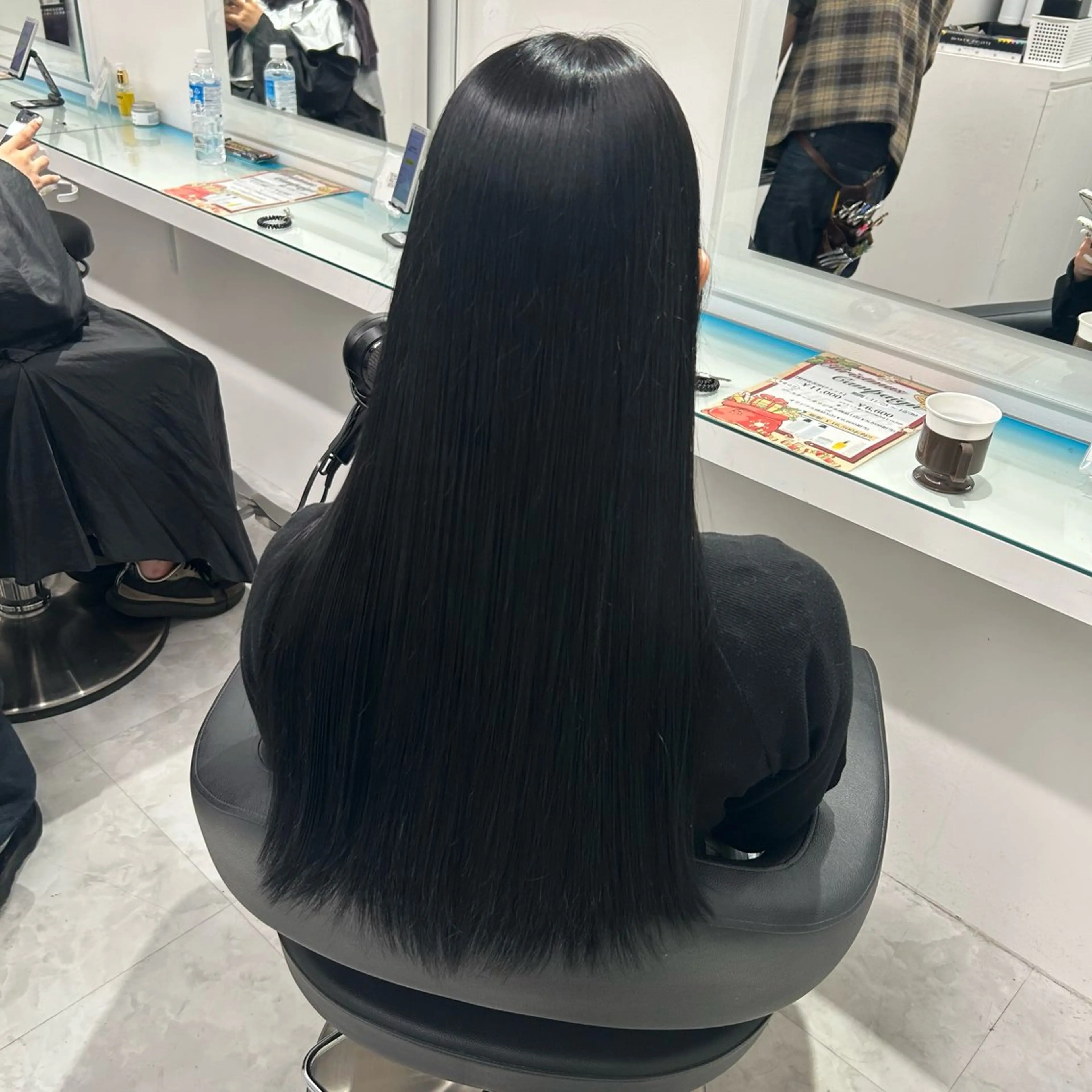 セミロング 🤍大人っぽ韓国暗髪 🤍Asuka🤍のヘアスタイル