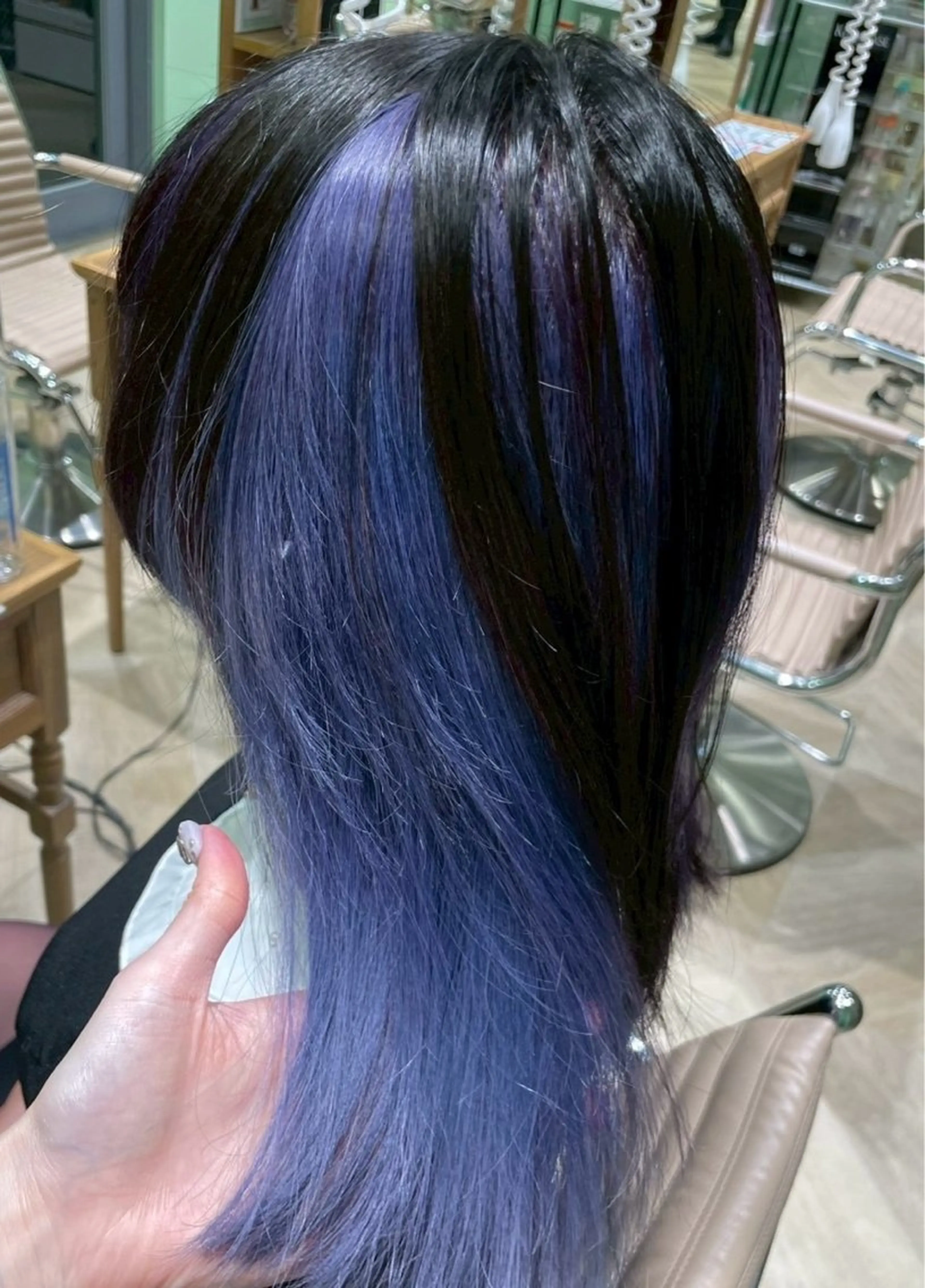 ロング カラー ヘアカラー 横浜/デザインカラー 個性派ヘアメ/まこのヘアスタイル