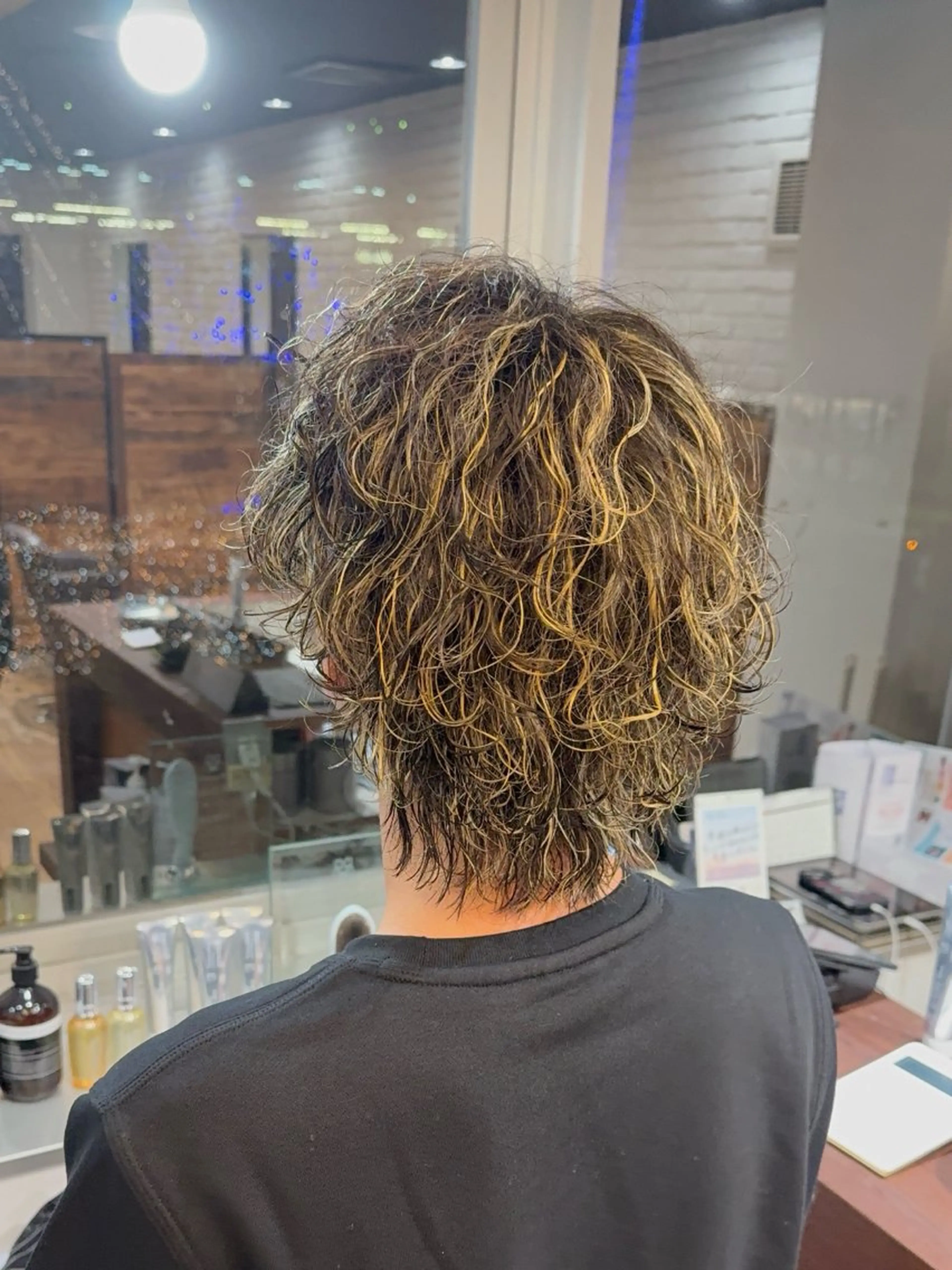 カラー パーマ メンズ Hazu 【パーマ特化美容師】のヘアスタイル