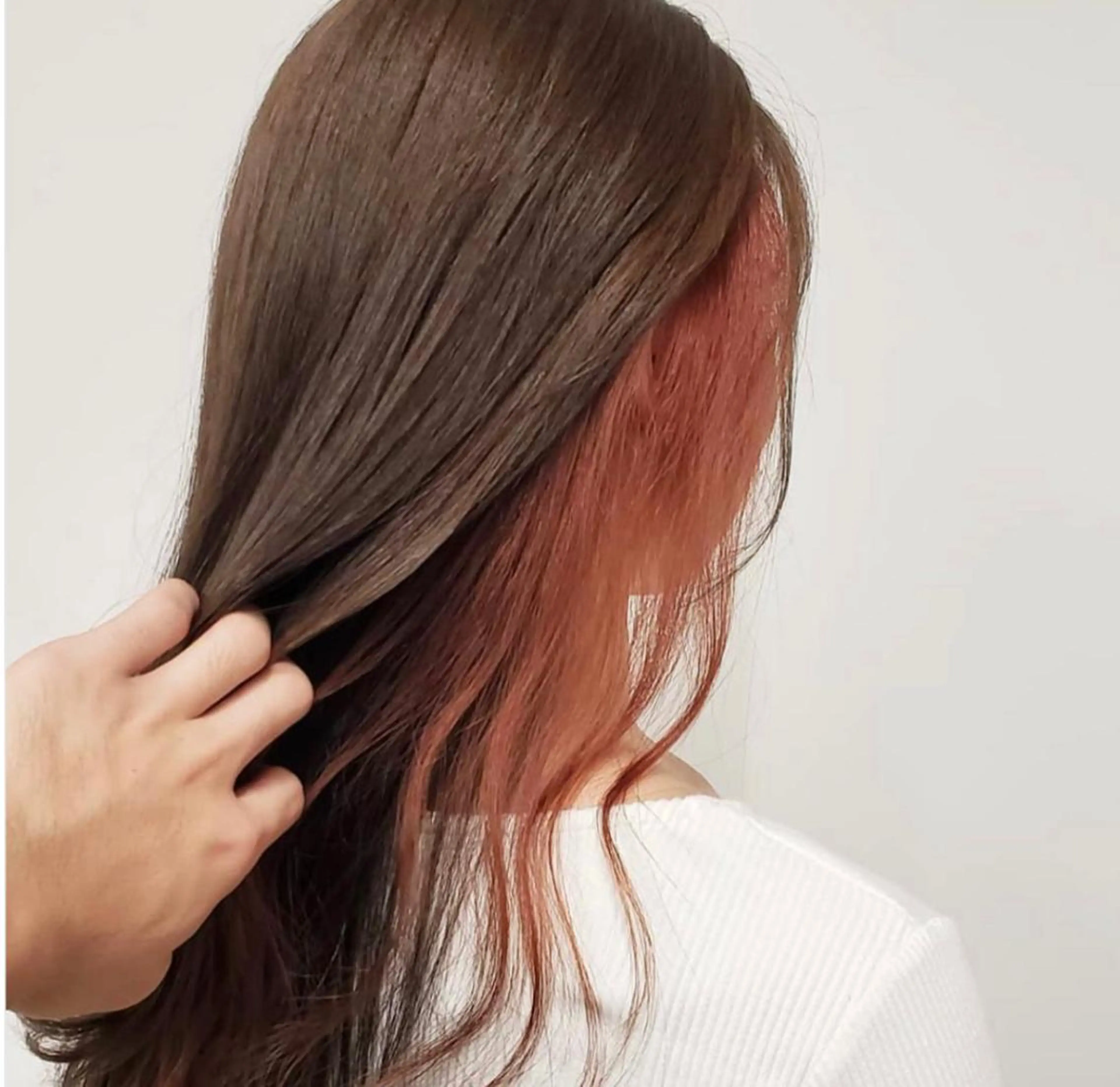 カラー インナーカラー カット ヘアカラー トリートメント 巻ける髪質改善で美髪 にデザイン✨/よしみのヘアスタイル