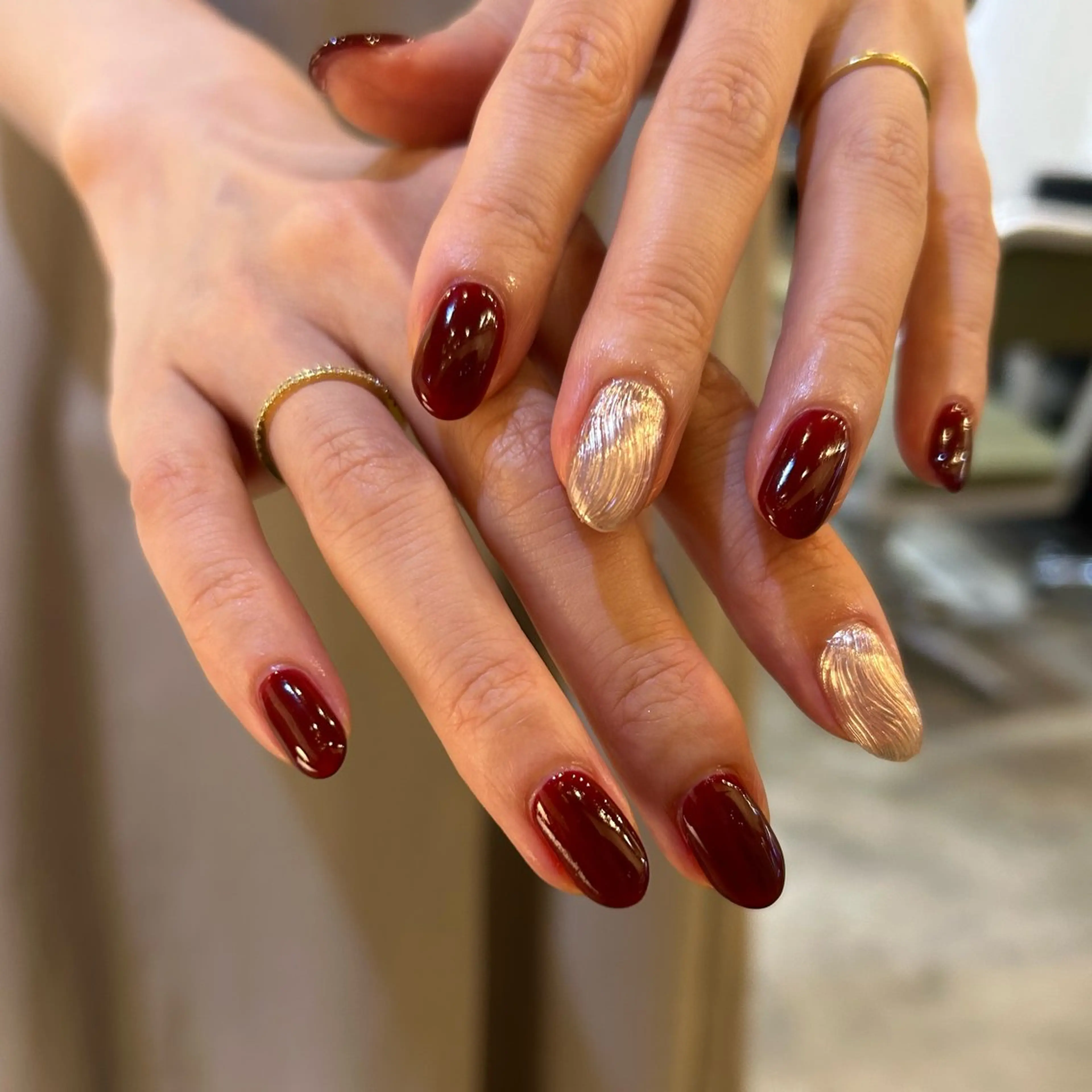 ネイル Yumi シンプルネイルのネイルデザイン