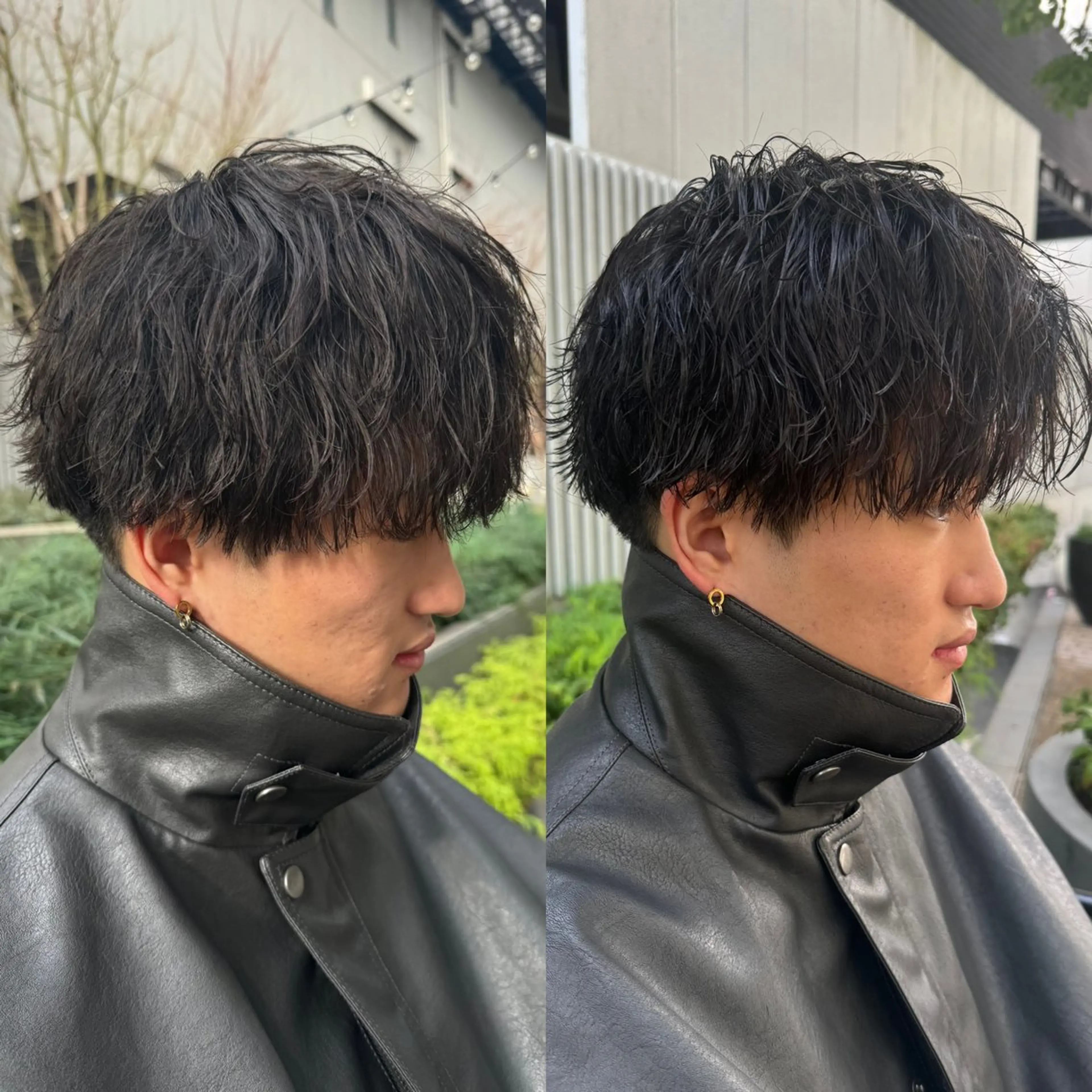 ショート カラー パーマ ヘアアレンジ メンズ カット パーマ トリートメント ヘアセット 亀井隆汰/メンズ専門 パーマ特化美容師のヘアスタイル