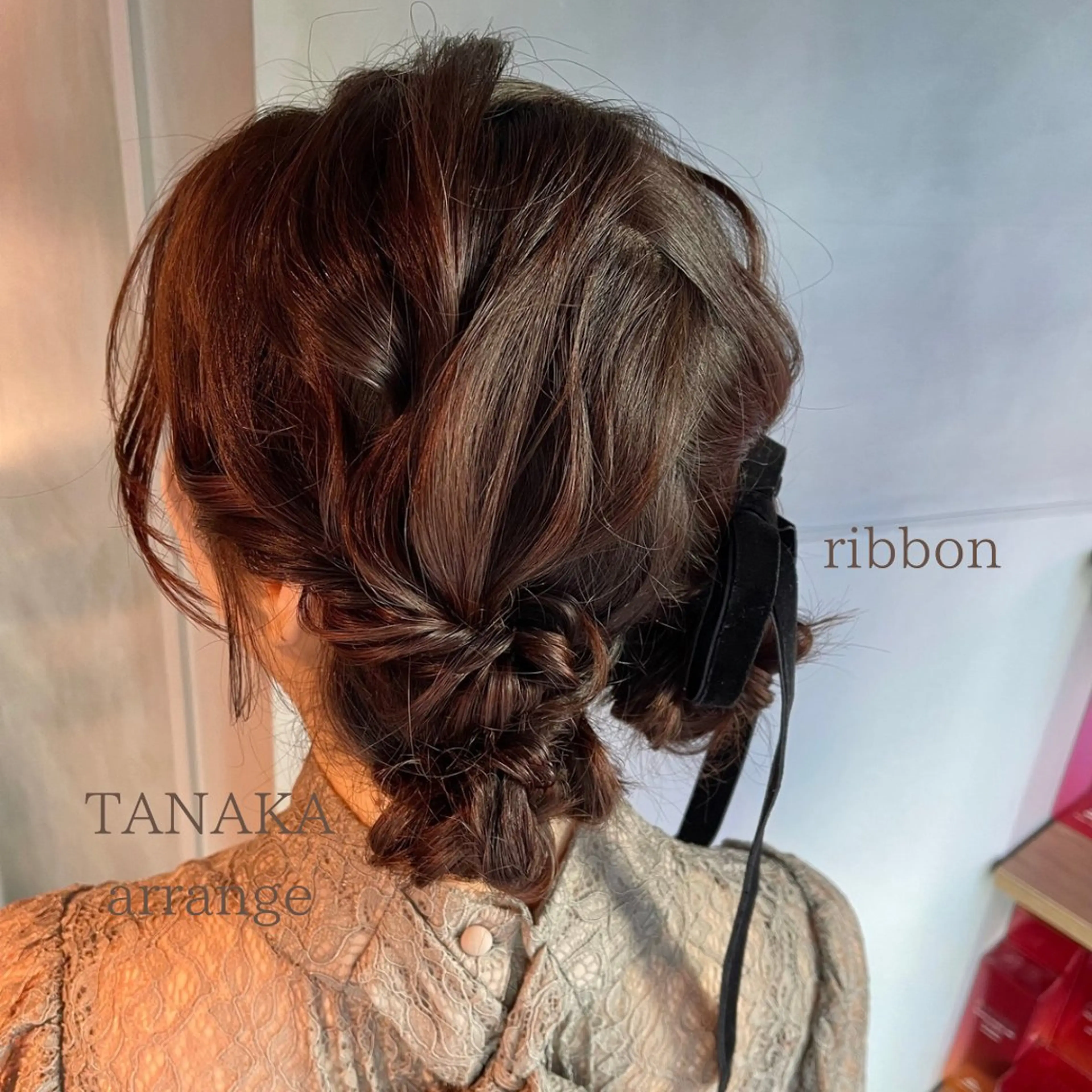 ヘアアレンジ 結婚式・ブライダル 卒業式のヘアスタイル ヘアセット charm《銀座》 ヘアセット/縮毛矯正のヘアスタイル