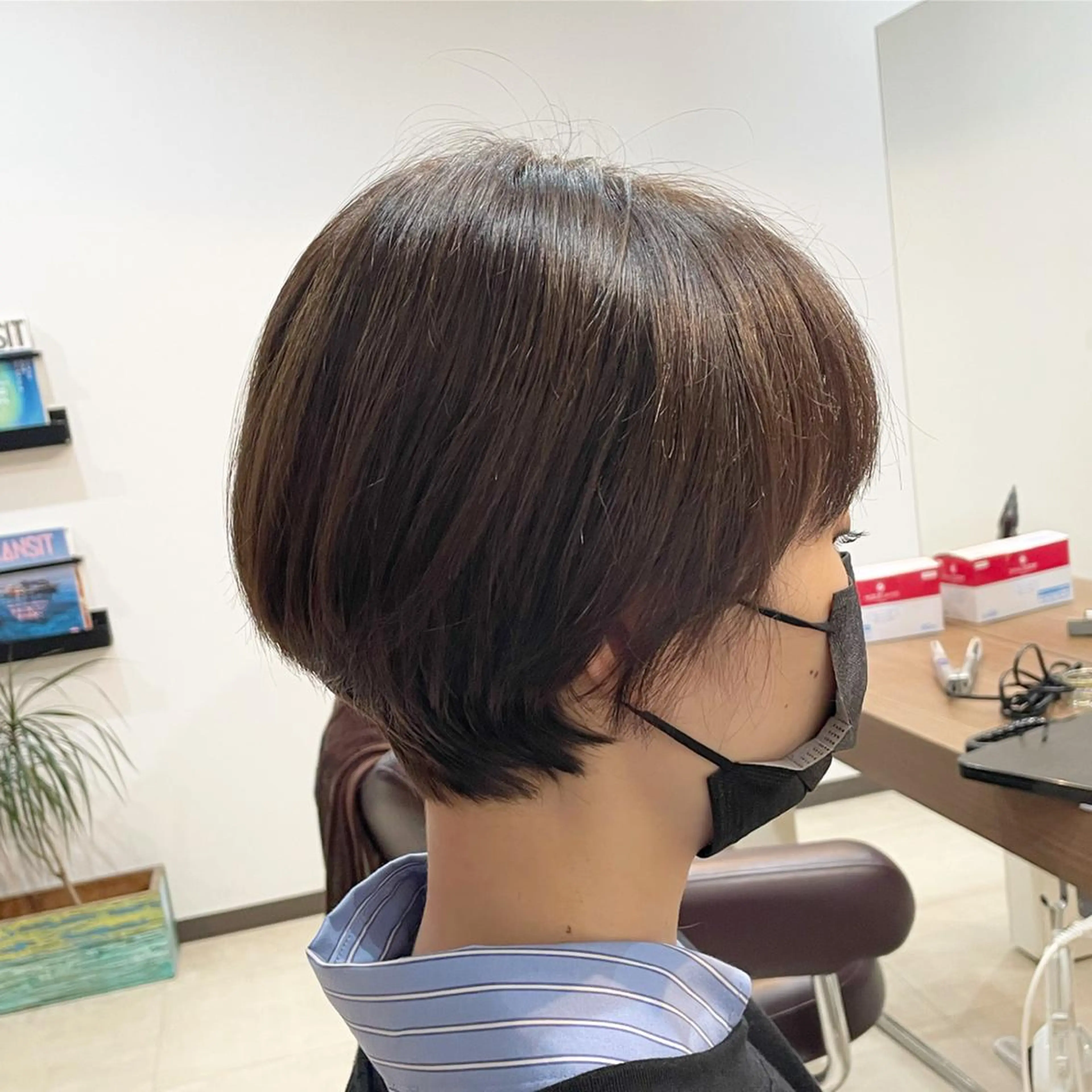 ショート カラー ハンサムショート ショートヘア SOL .✂︎ 松永李帆のヘアスタイル