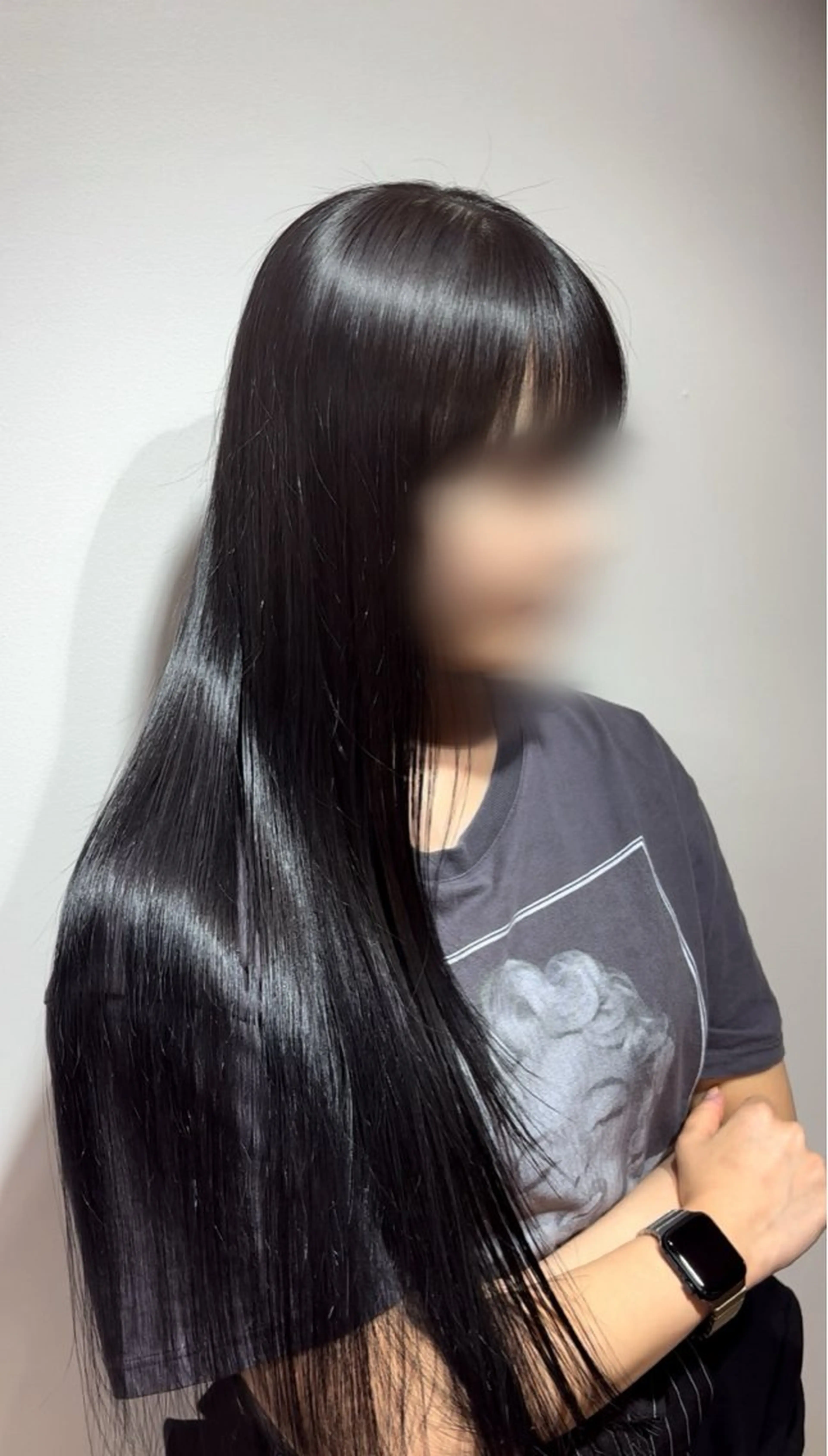 カラー ブルーカラー 土屋 永のヘアスタイル