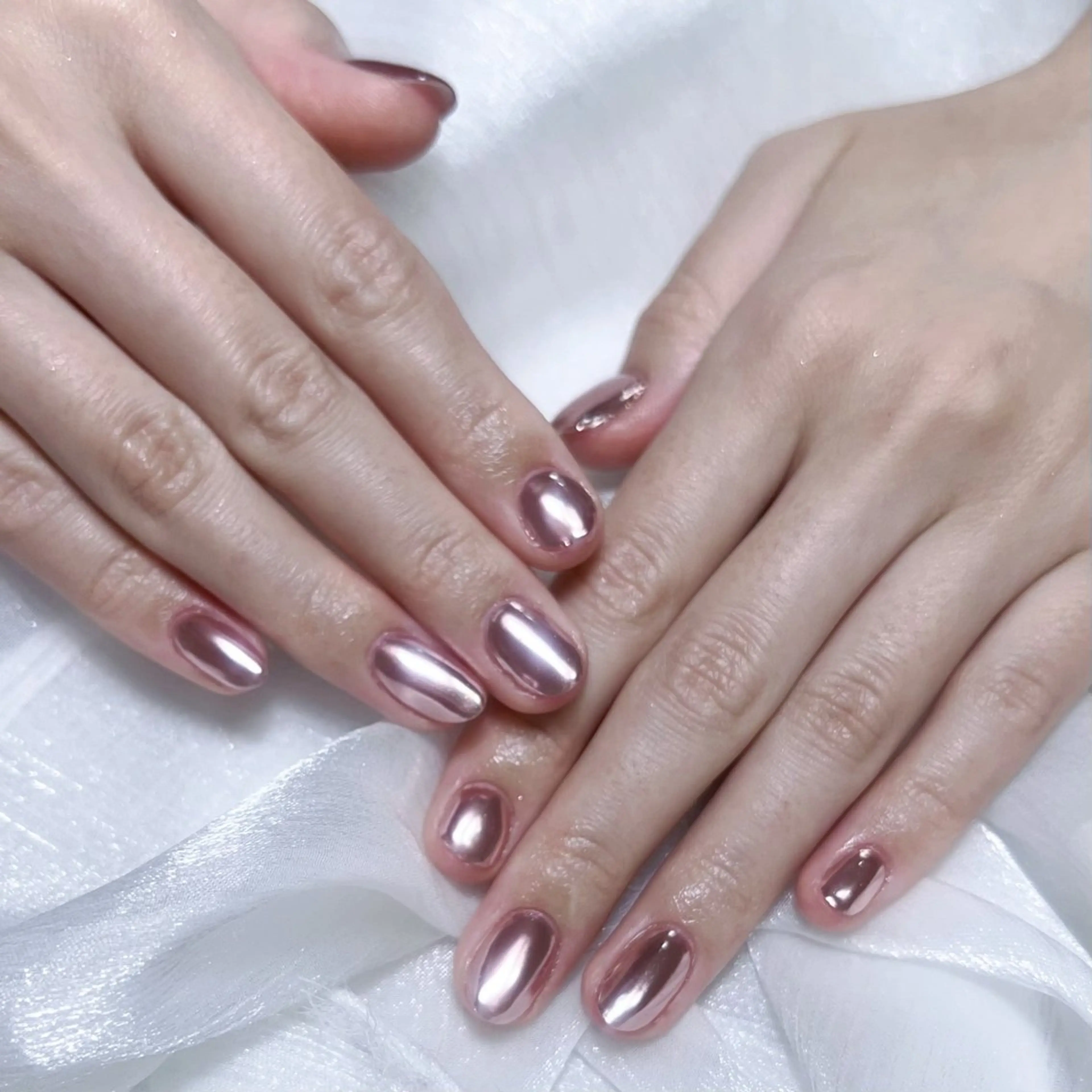 メンズ ネイル メンズ韓国風 アートネイル オーロラネイル ガーリー キラキラネイル ハンドネイル Nail salon 木にいるのネイルデザイン