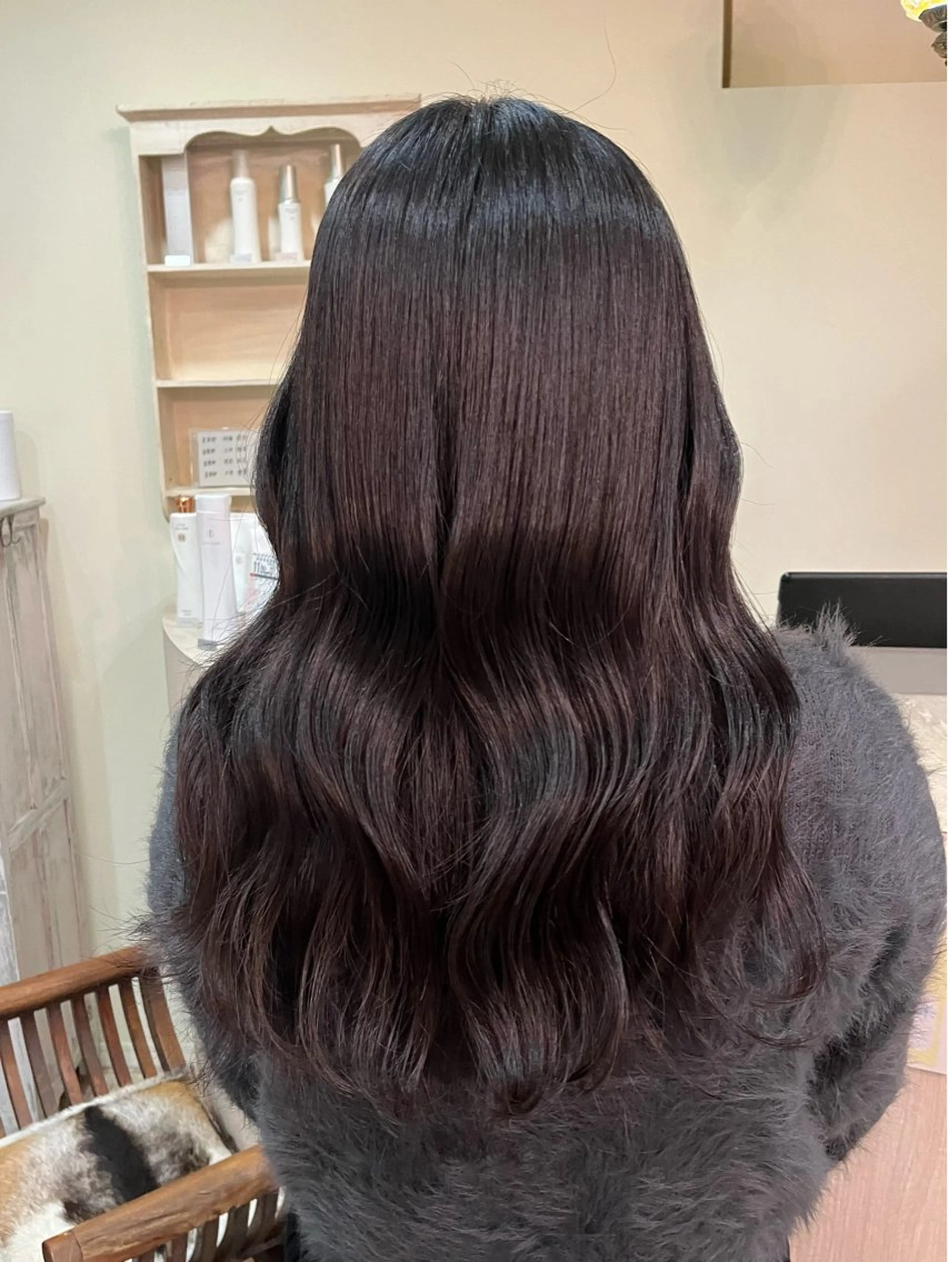 ロング カット ヘアカラー 【艶髪カラー】 omiのヘアスタイル