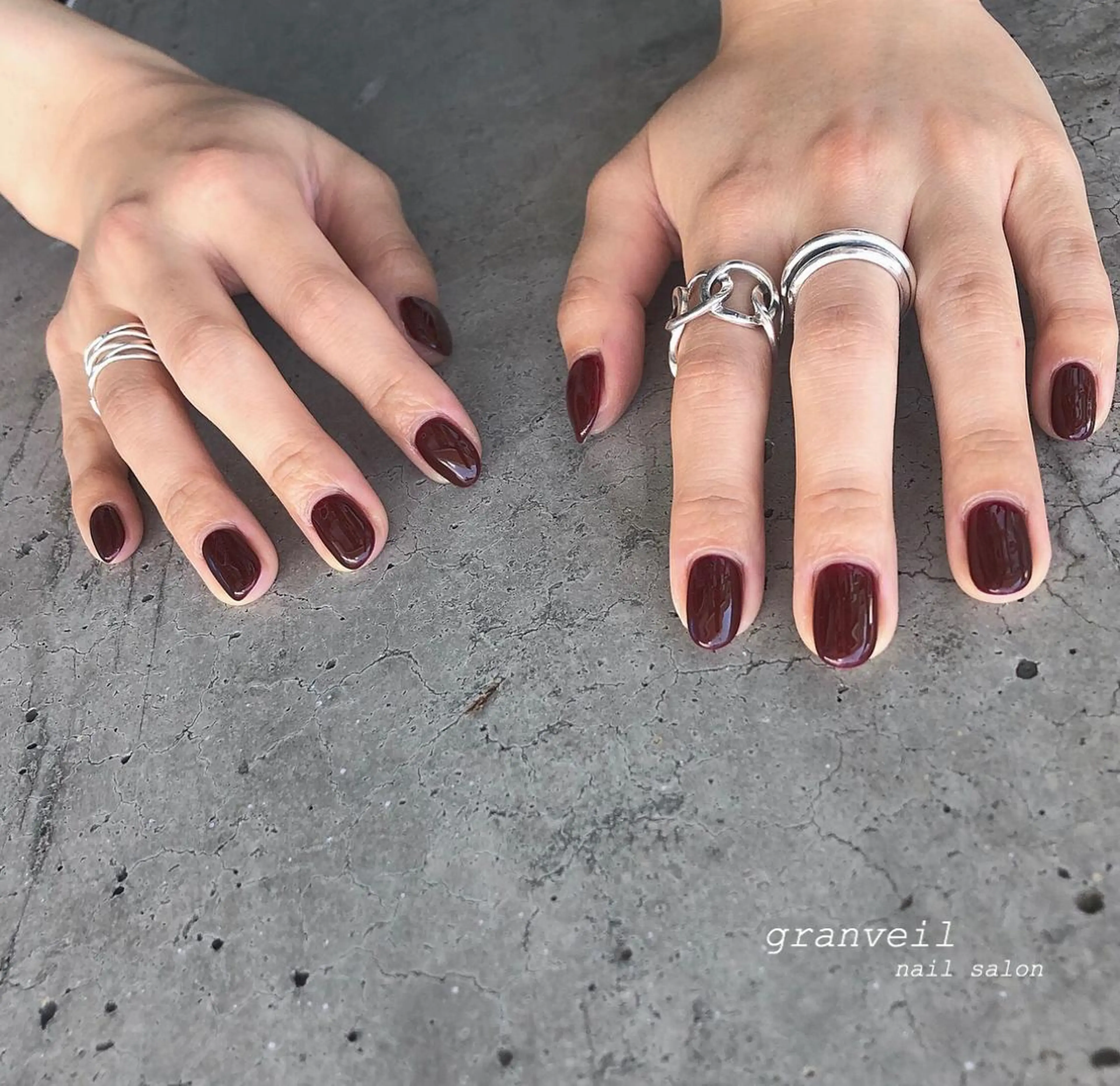 ネイル ニュアンスネイル nail salon granveilのネイルデザイン