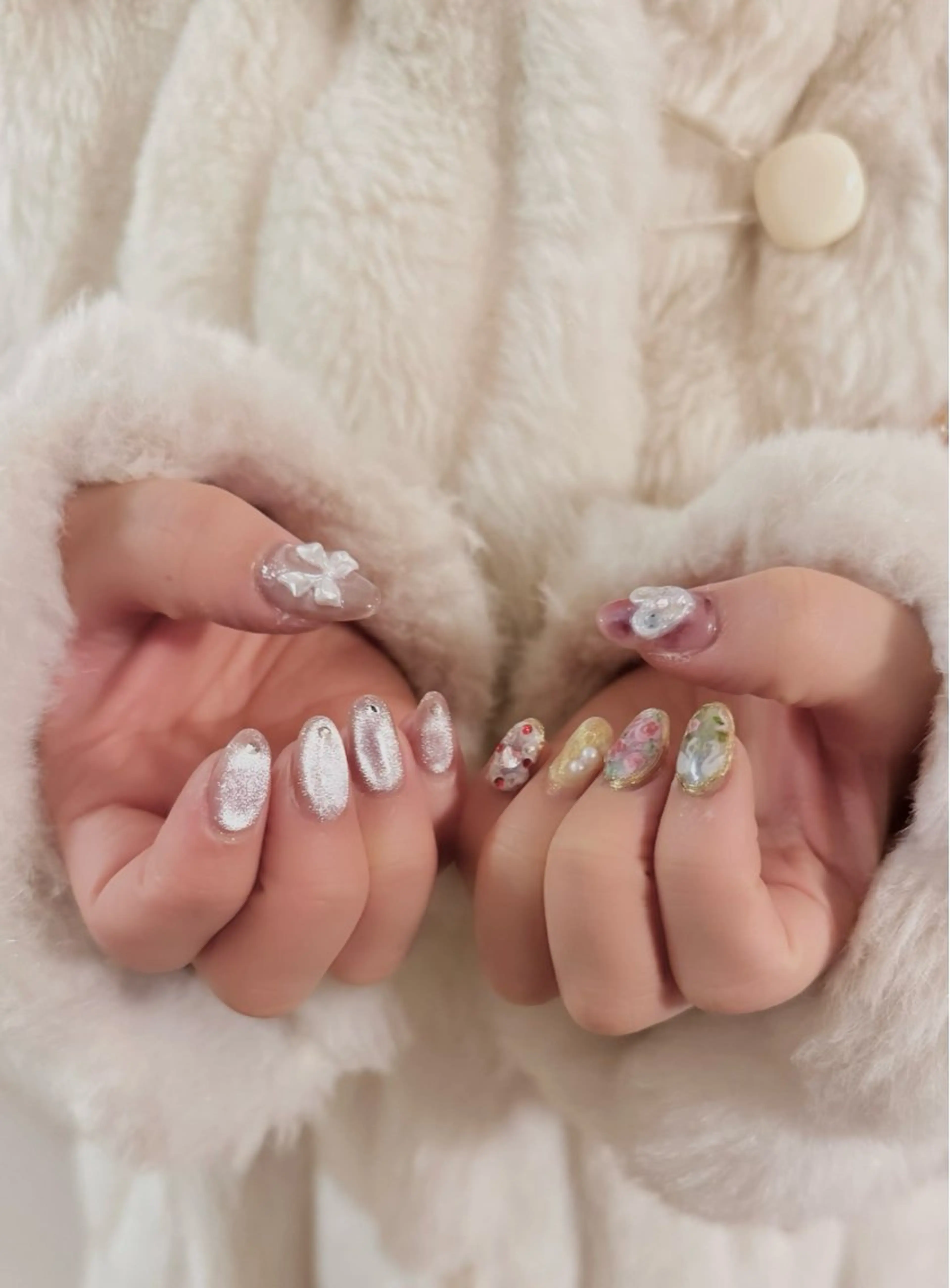 ネイル ハンドネイル 新井 ひなののネイルデザイン