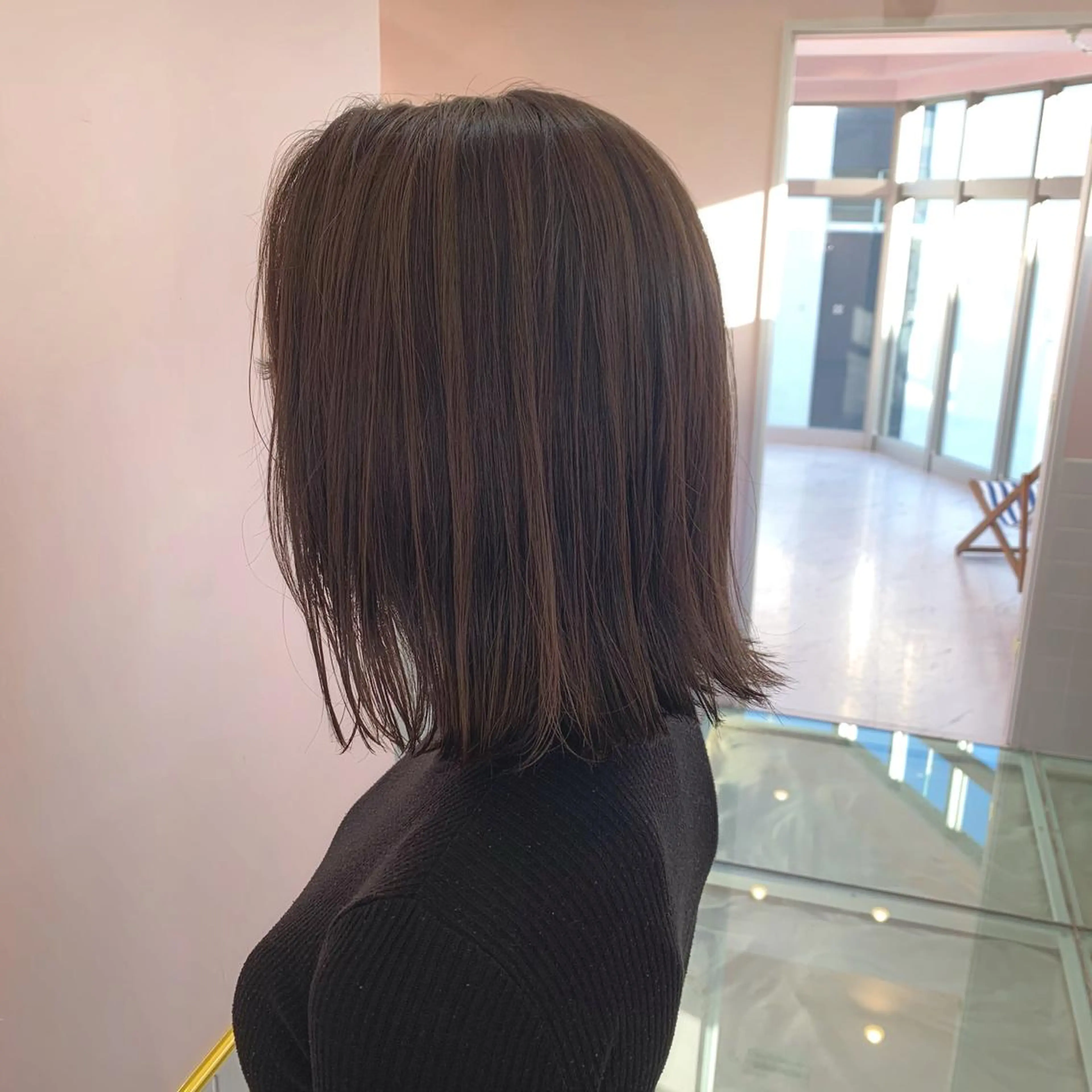 ミディアム カラー ヘアカラー トリートメント ヘアセット 🫧tatsuki 🫧“lot 横浜“のヘアスタイル